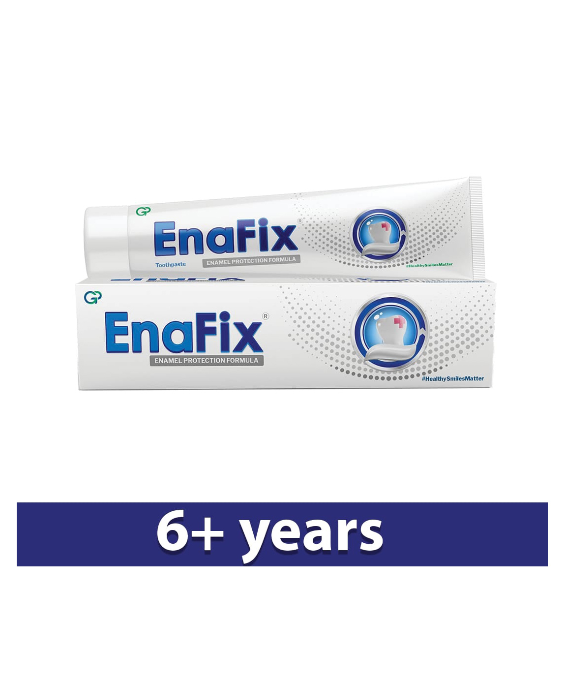 Enafix Anti Cavity Fluoride Free Toothpaste with Calcium & Phosphate for Ename Remineralisation & Fighting Tooth Decay - 70 g
