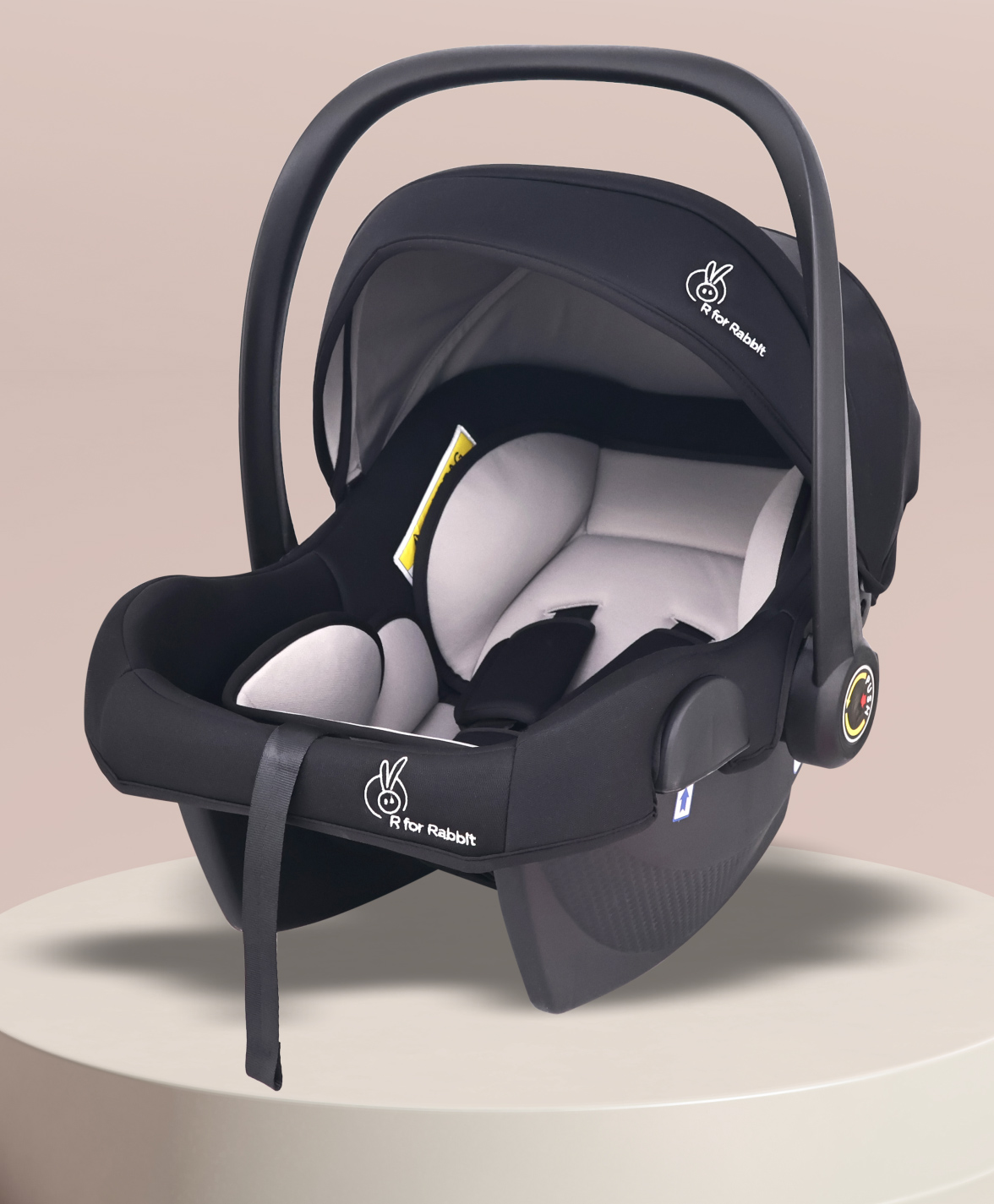 R for Rabbit Picaboo NXG Carry Cot - Black