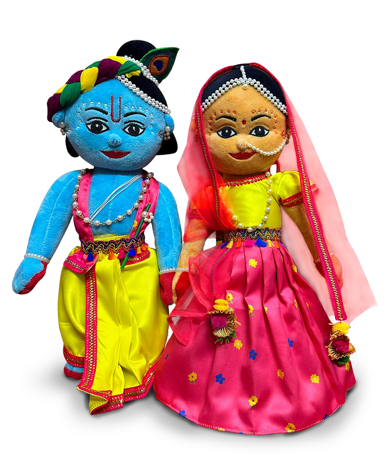 Sakhyam Radha Madhav Soft Dolls- Height 35.56 cm-image-38