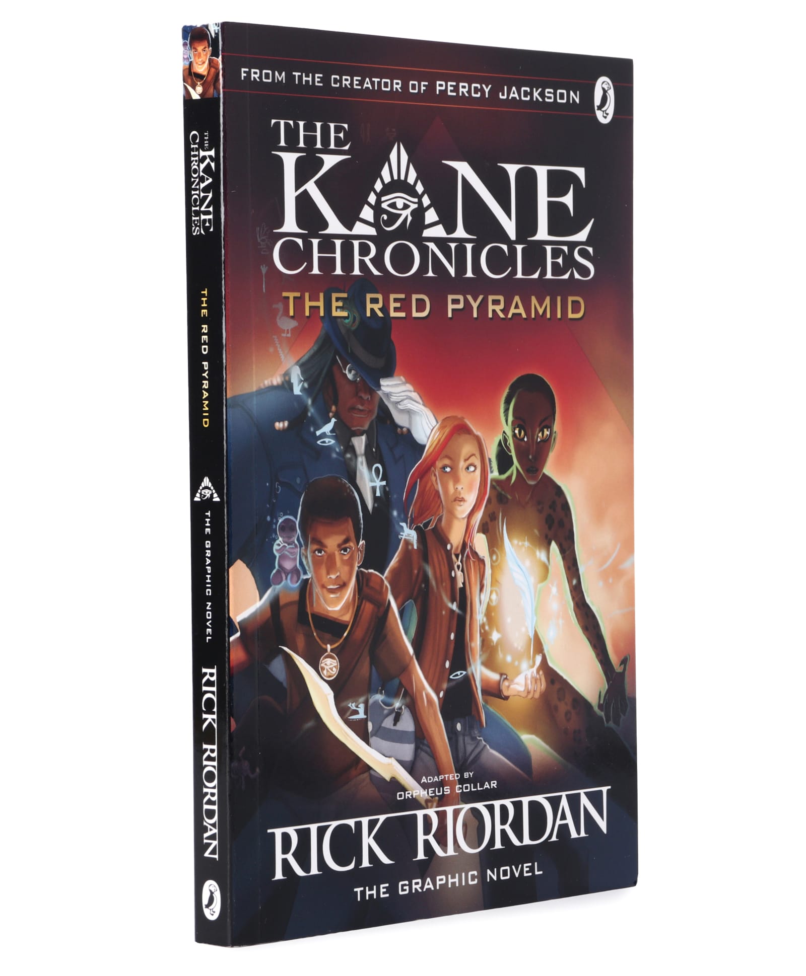 The Red Pyramid: The Graphic Novel (The Kane Chronicles Book 1) By Riordan Rick - English-image-14