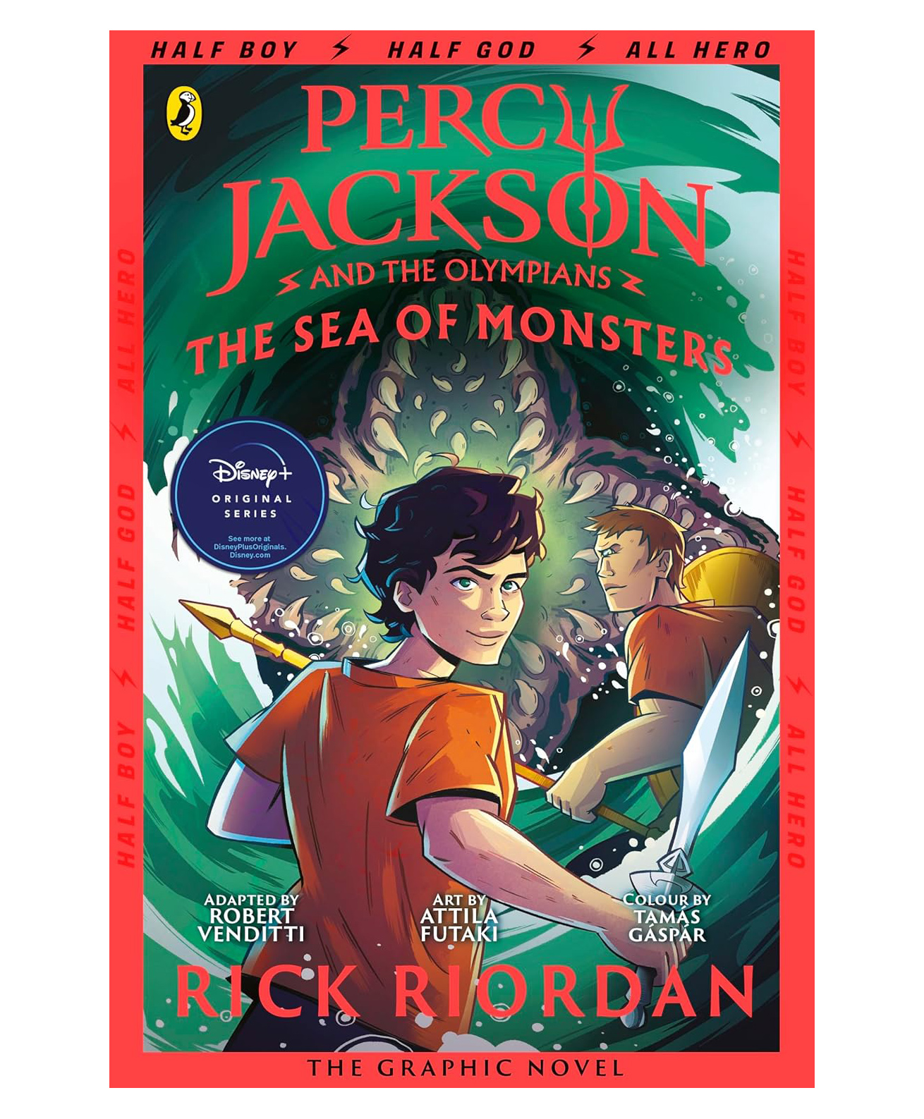 penguin random house Percy Jackson & the Sea of Monsters: The Graphic Novel (Book 2) By Rick Riordan - English-picture-26
