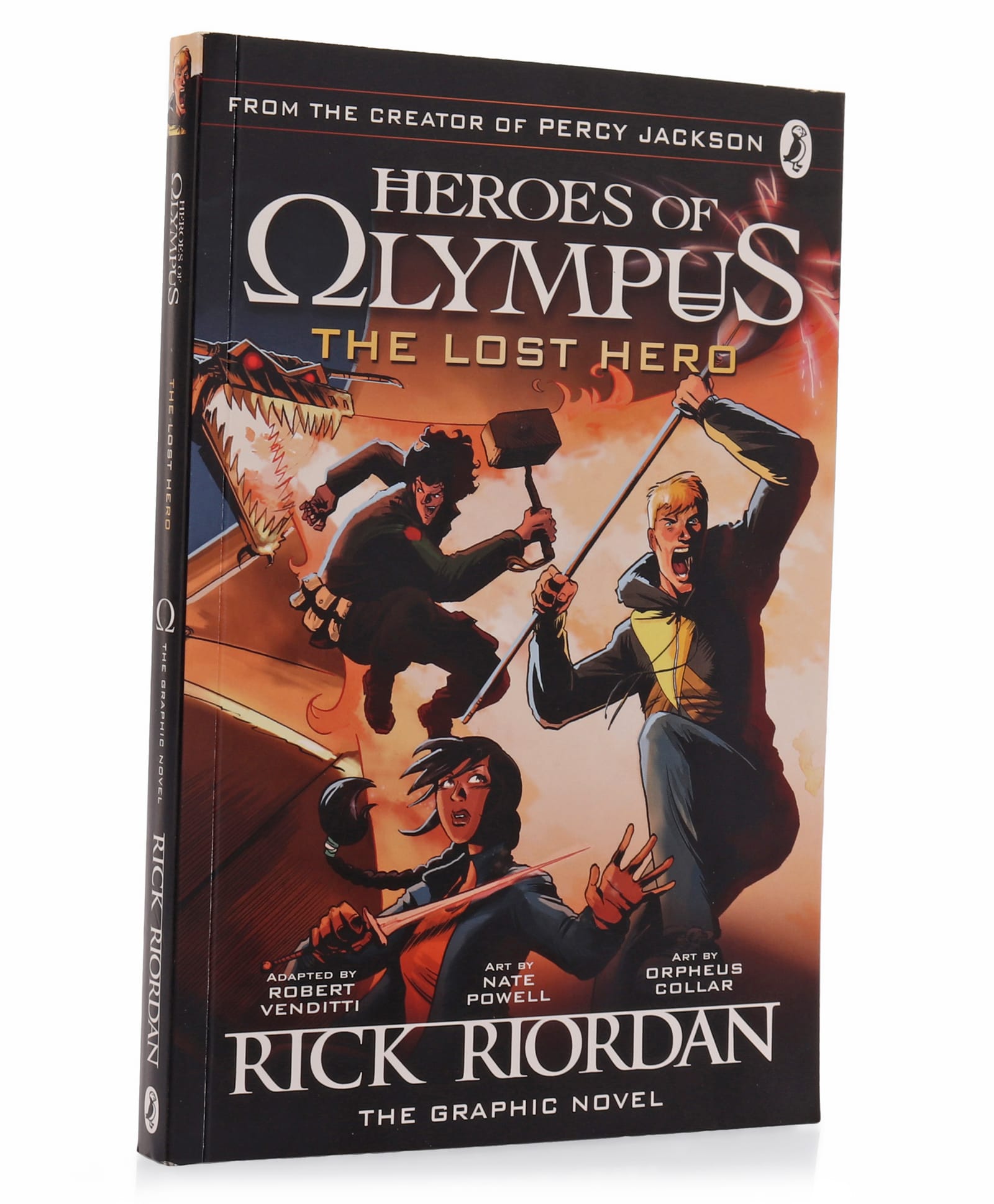 The Lost Hero The Graphic Novel (Heroes of Olympus Book 1) - English-image-47