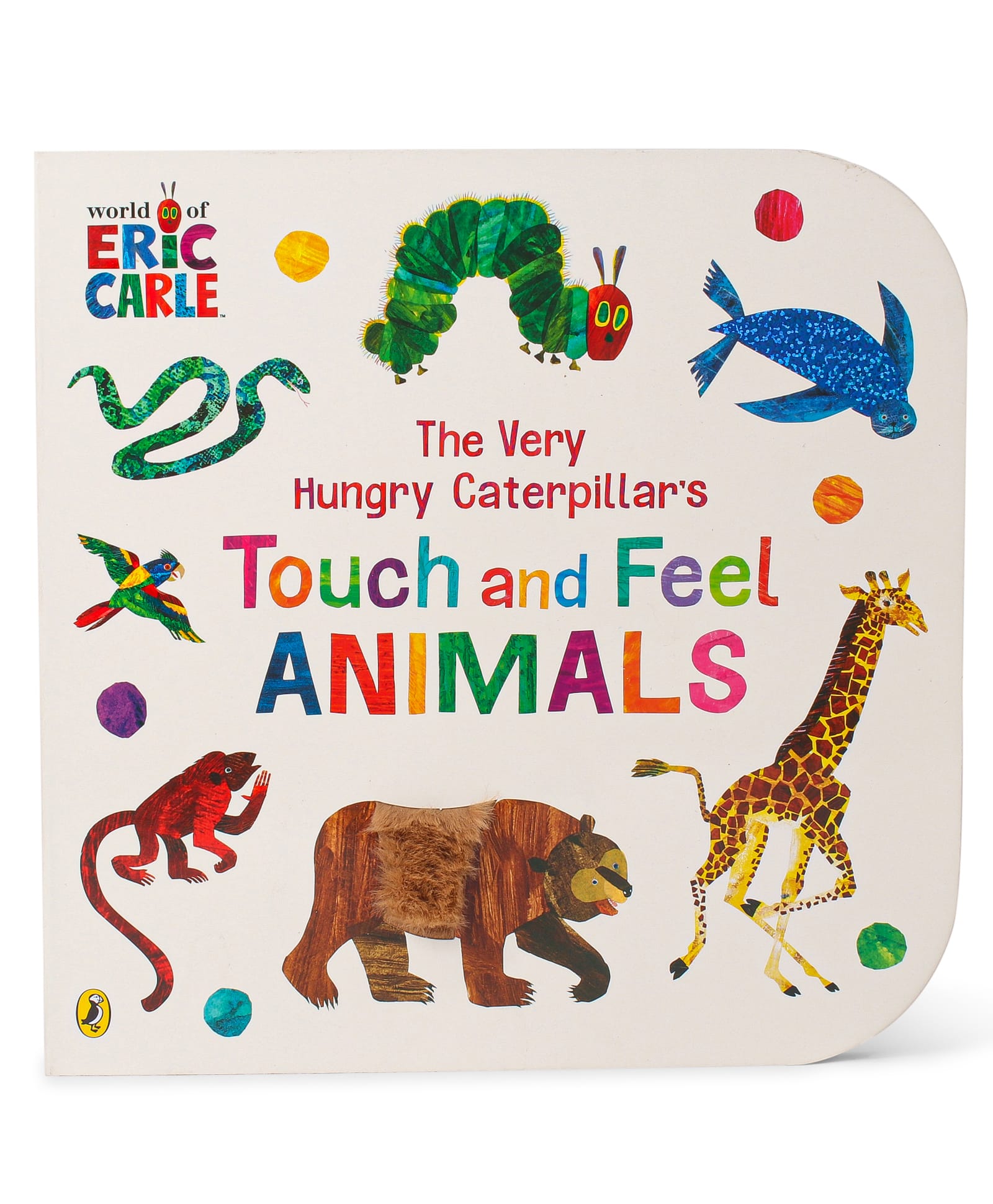 The Very Hungry Caterpillar's Touch & Feel Animals Board Book - English-image-13