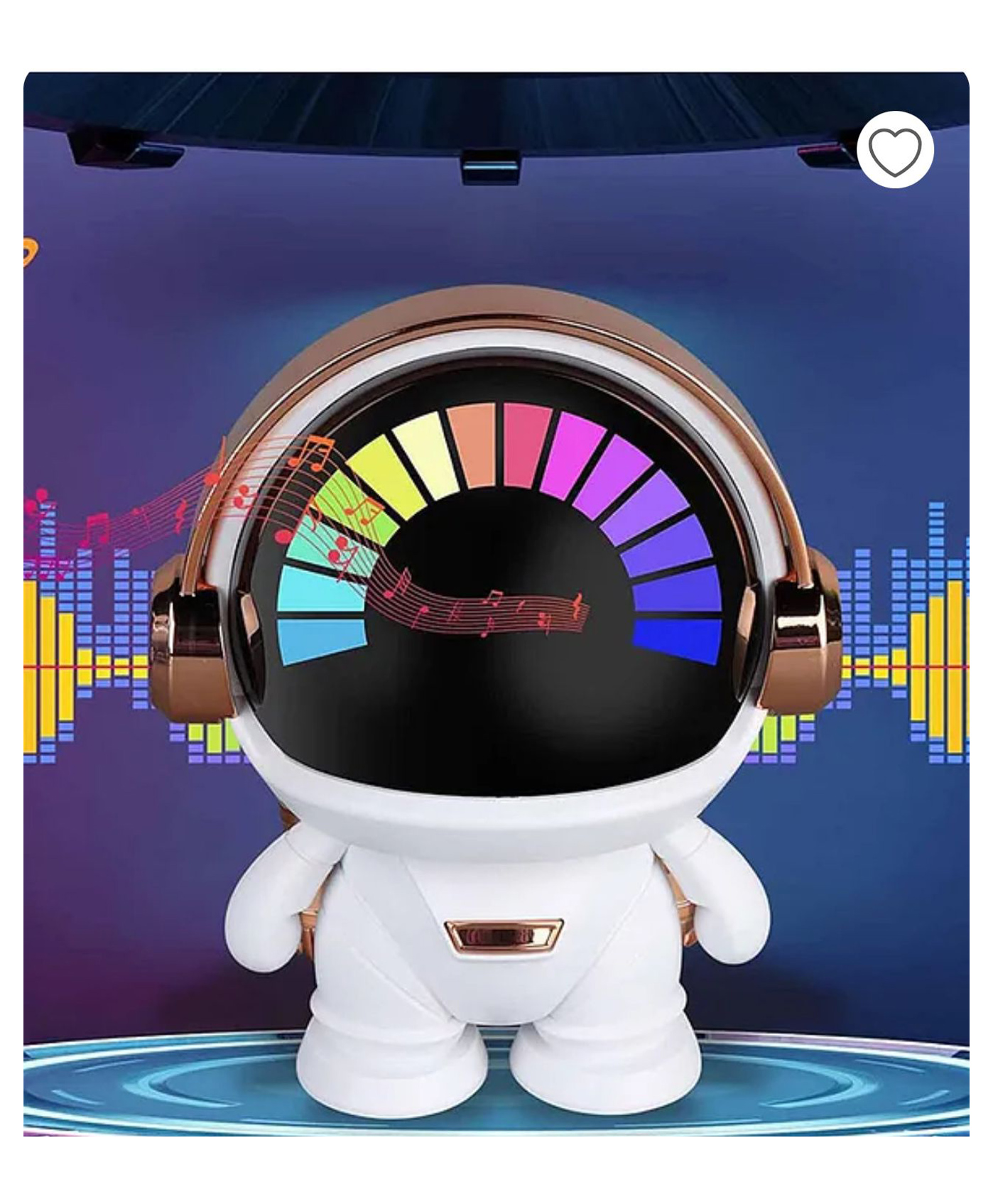 AKN TOYS Space Robot Sound, Compact Astronaut Bluetooth Smart Speaker, Portable Wireless Speaker with HiFi Sound Quality( COLOR MAY VARY )-image-30