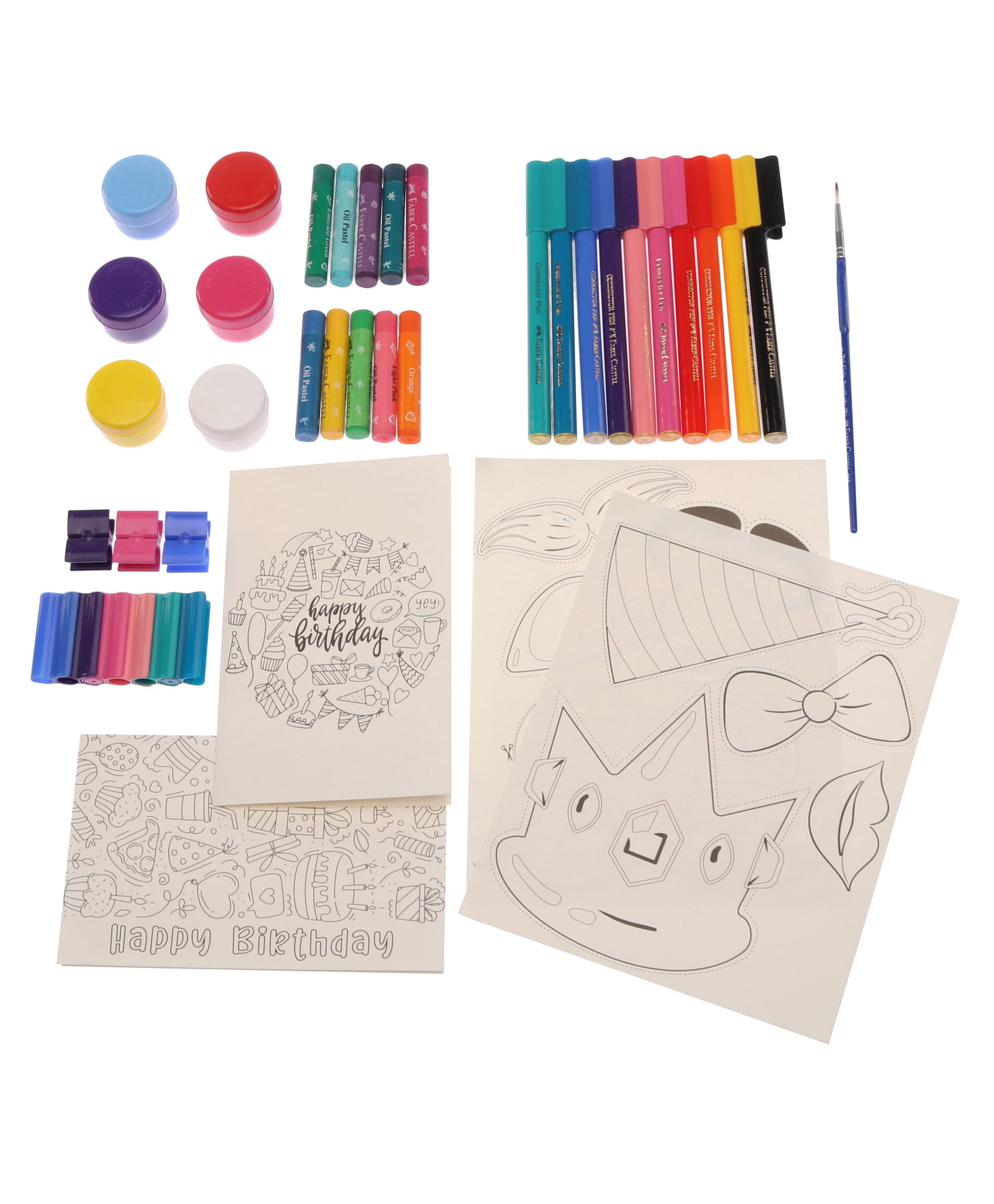 Faber Castell Party Time Art Color Kit - Red-image-6