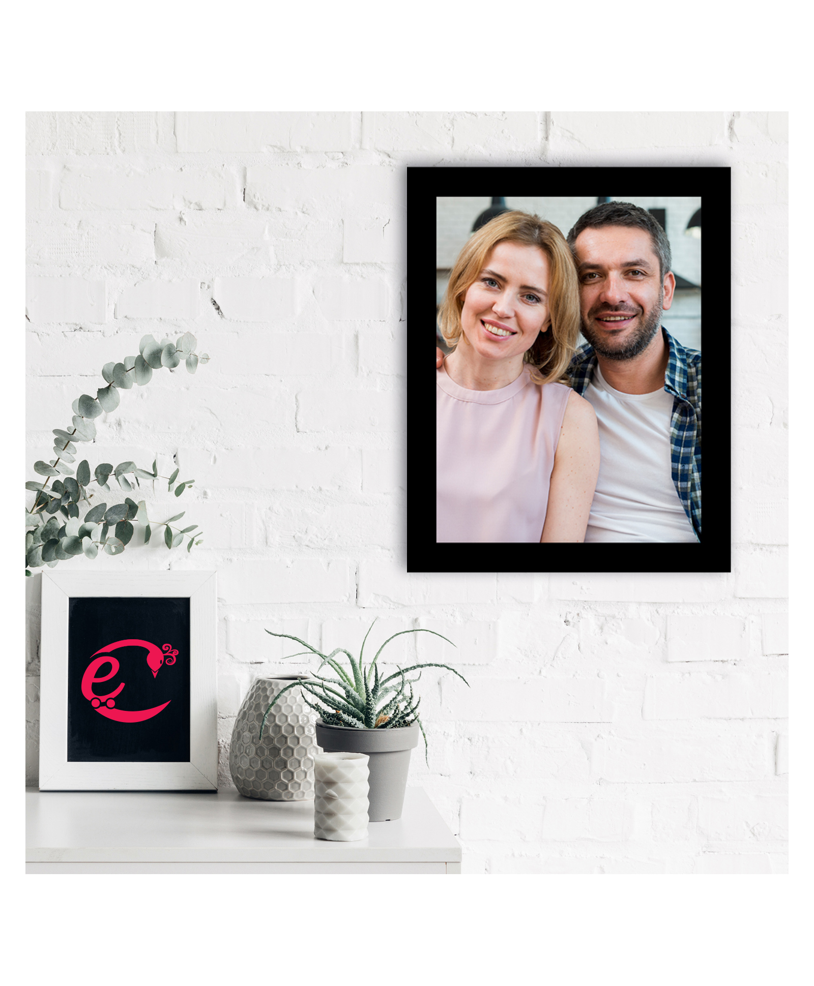 eCraftIndia Memory Wall Collage Photo Frame - 1 Photo Frame for 1 Photo of 8"x10"-image-6