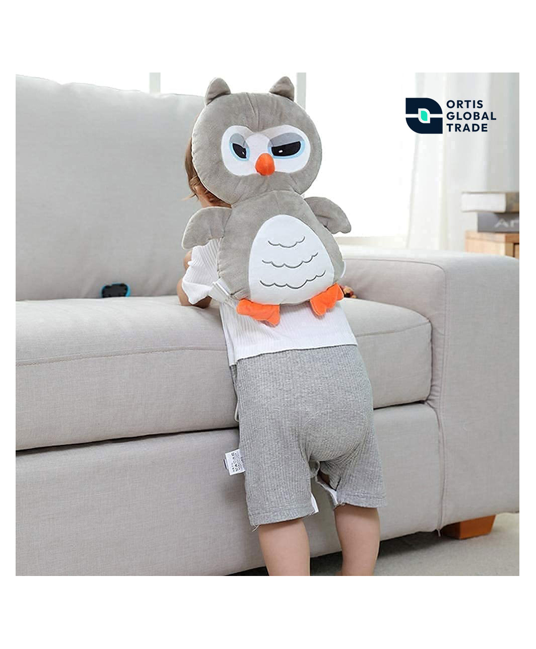 Ortis Baby Head Protector Baby Toddlers Head Safety Pad (Color And Design May Vary)-picture-31