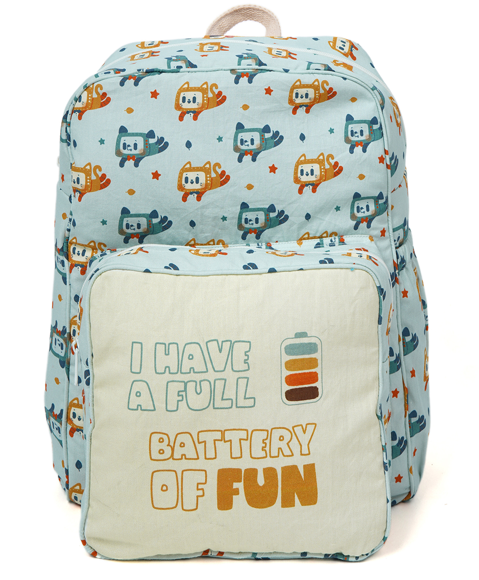Tidy Sleep Adorable Toddler Backpack Robo Love-image-14