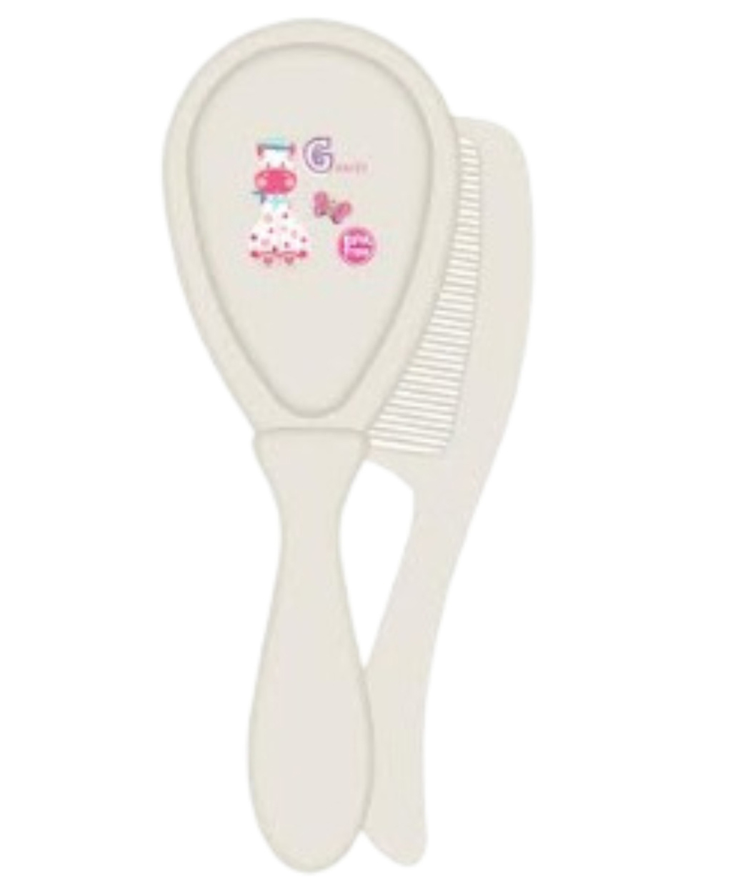 Adore Smarty Baby Hair Brush & Comb Set - Pink Giraffe (Pack of 2)-image-49