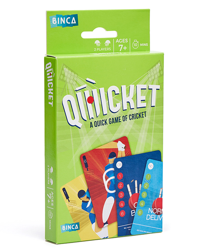 Binca Qwicket -Indoor Cricket Game | Super Fun Card Game for Kids, Teens and Adults-picture-24