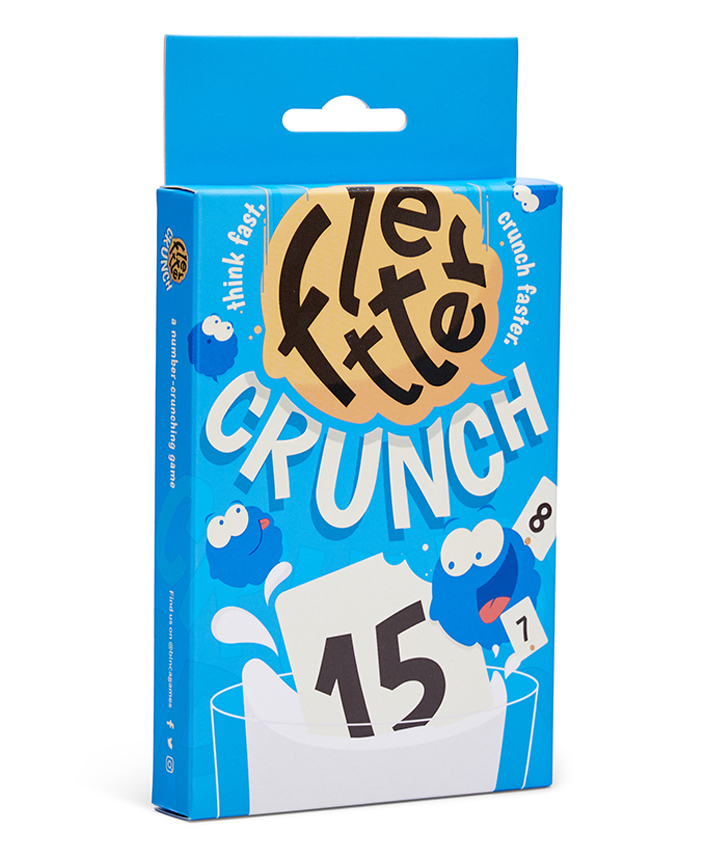 Binca Fletter Crunch Math Game, Fun Math Card Game for All Ages | Fast Family Game for Kids, Teens and Adults | Addition & Subtraction Game-image-3