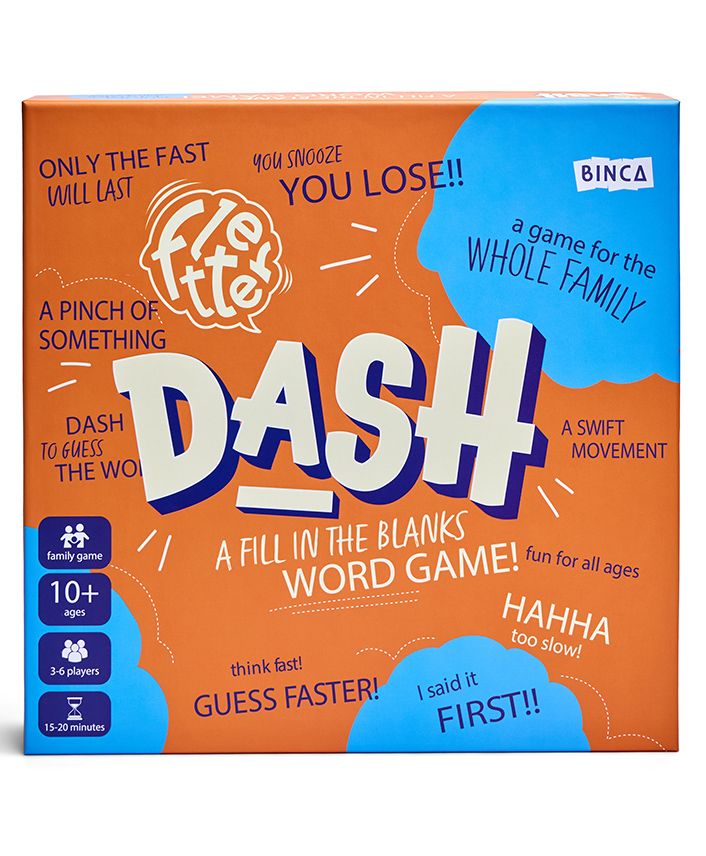 Binca Fletter Dash, A Fun Fill-in-The-Blanks Strategic Word Card Game for All Ages | Fun and Strategic Word Game-image-3