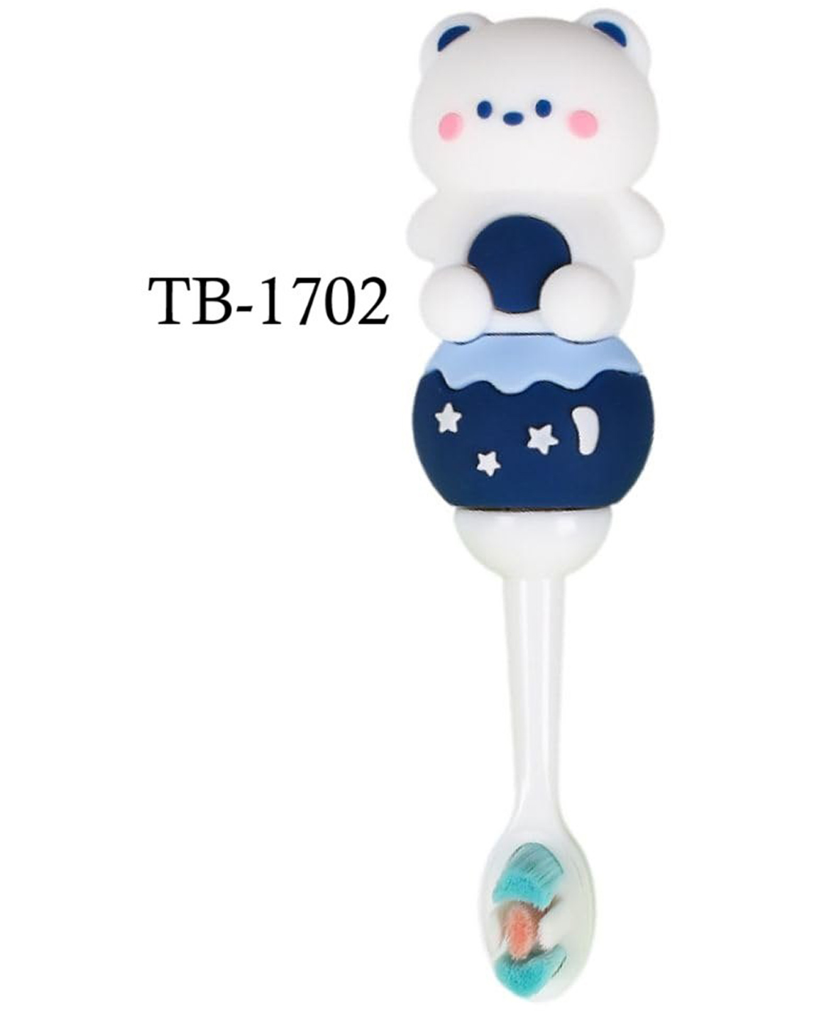 AKN TOYS Kids Toothbrush Animal Design Soft Tooth Brush, Extra Microfiber Soft Bristles Toothbrush For 3-6 Years Old Children, Manual Toothbrush For Kids, Boys & Girls (Pack of 1)-picture-29