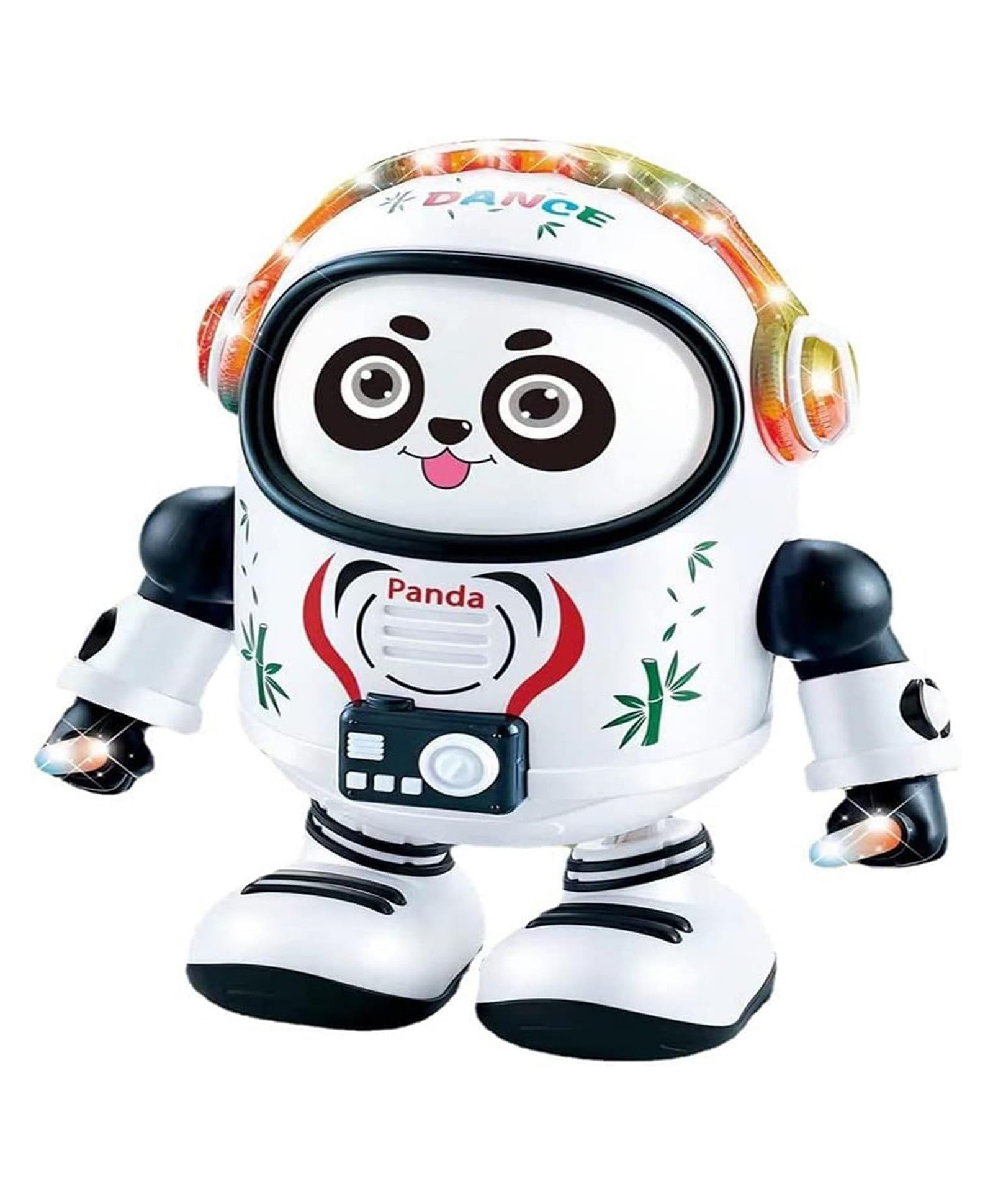 AKN TOYS Dancing Space Panda Musical Toys for Kids with Light and Sound, Dancing Funny Animal Toys Features with Hand and Legs Movements Dancing Toys-image-12