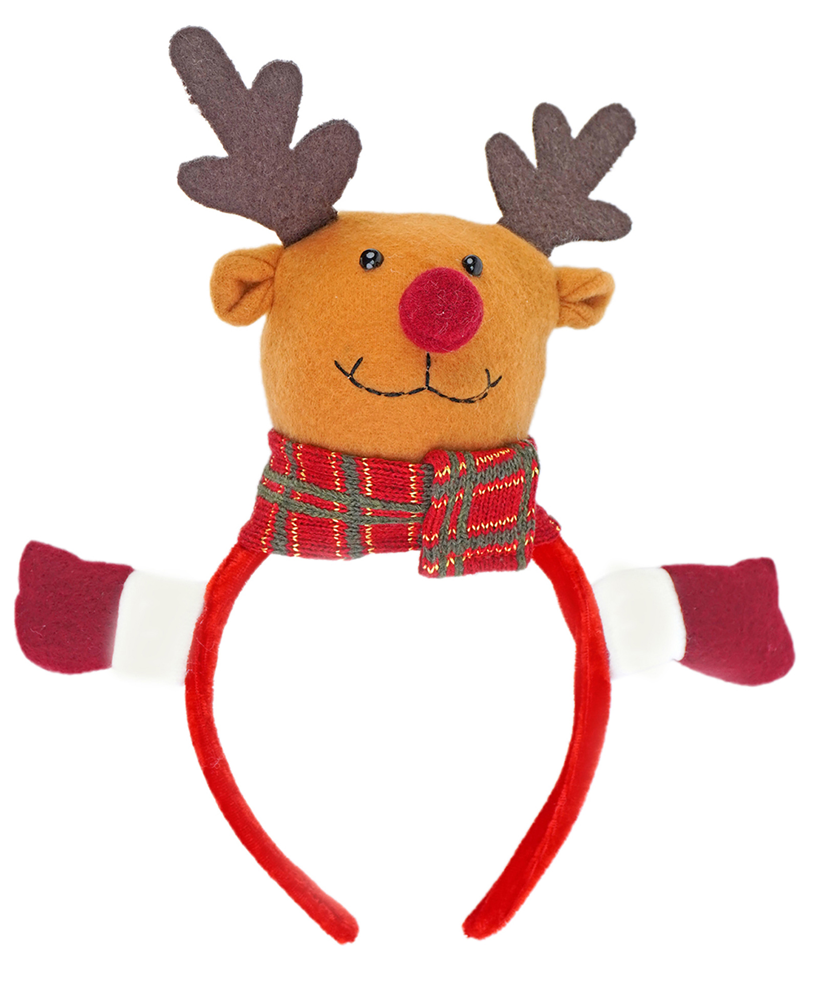 Little Surprise Box 3d Rudolf Reindeer Christmas Hairband-image-20