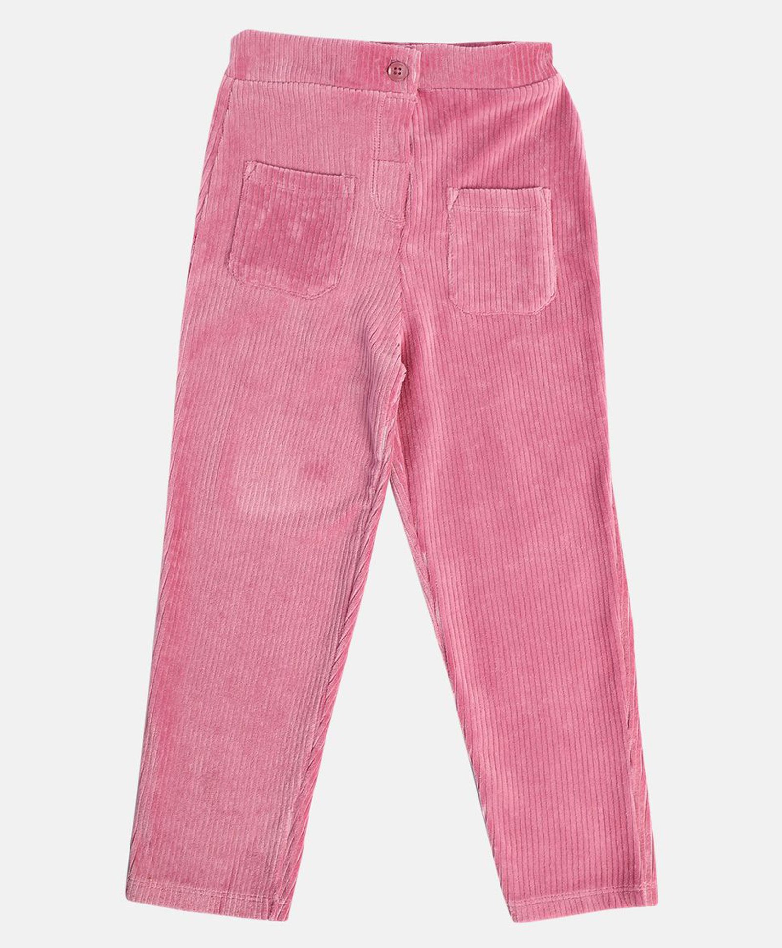 MINI KLUB Cotton Blend Ribbed Pant - Rose Pink-picture-17
