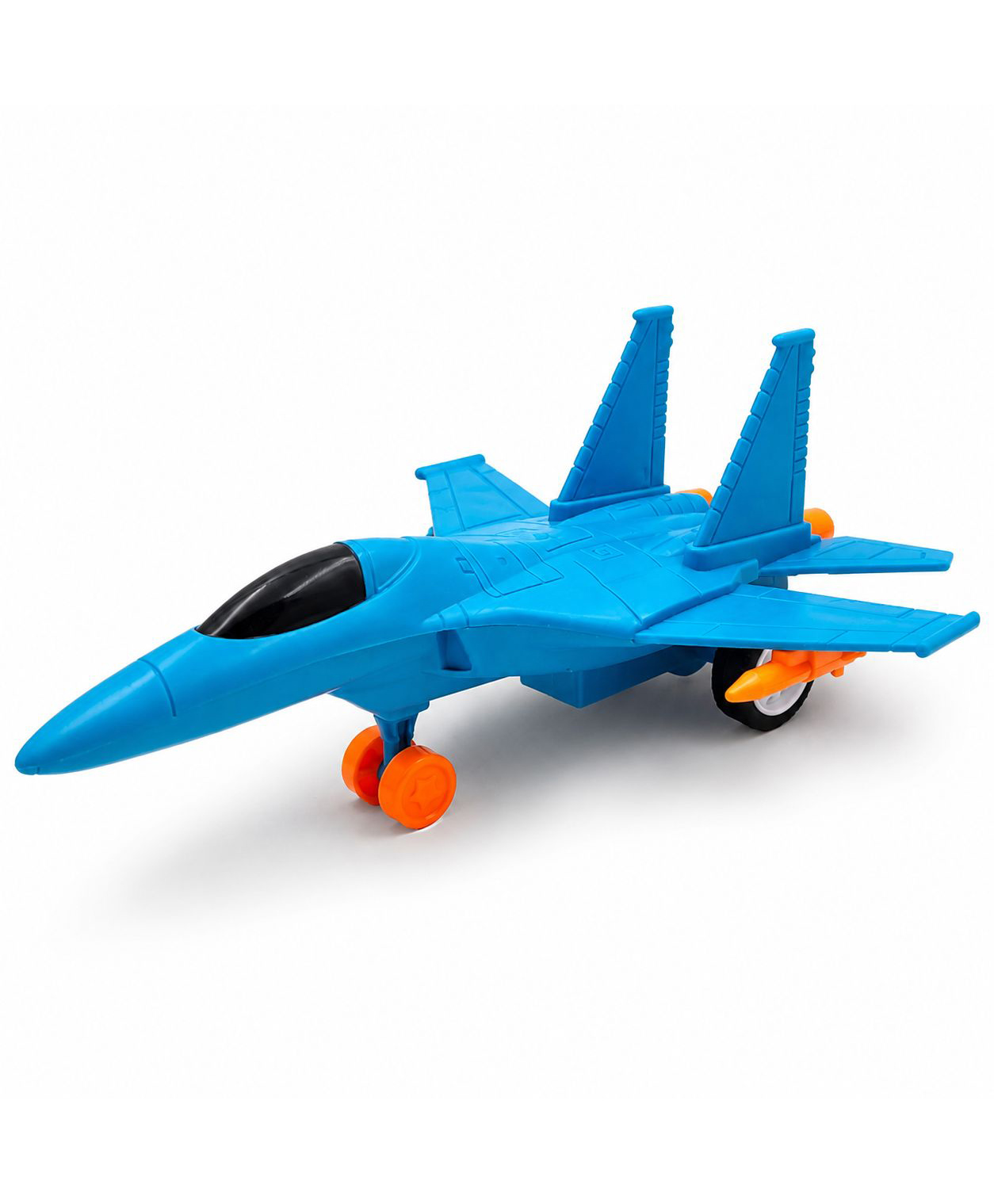 KiddyBuddy Friction Fighter Jet Toy - Red-picture-24