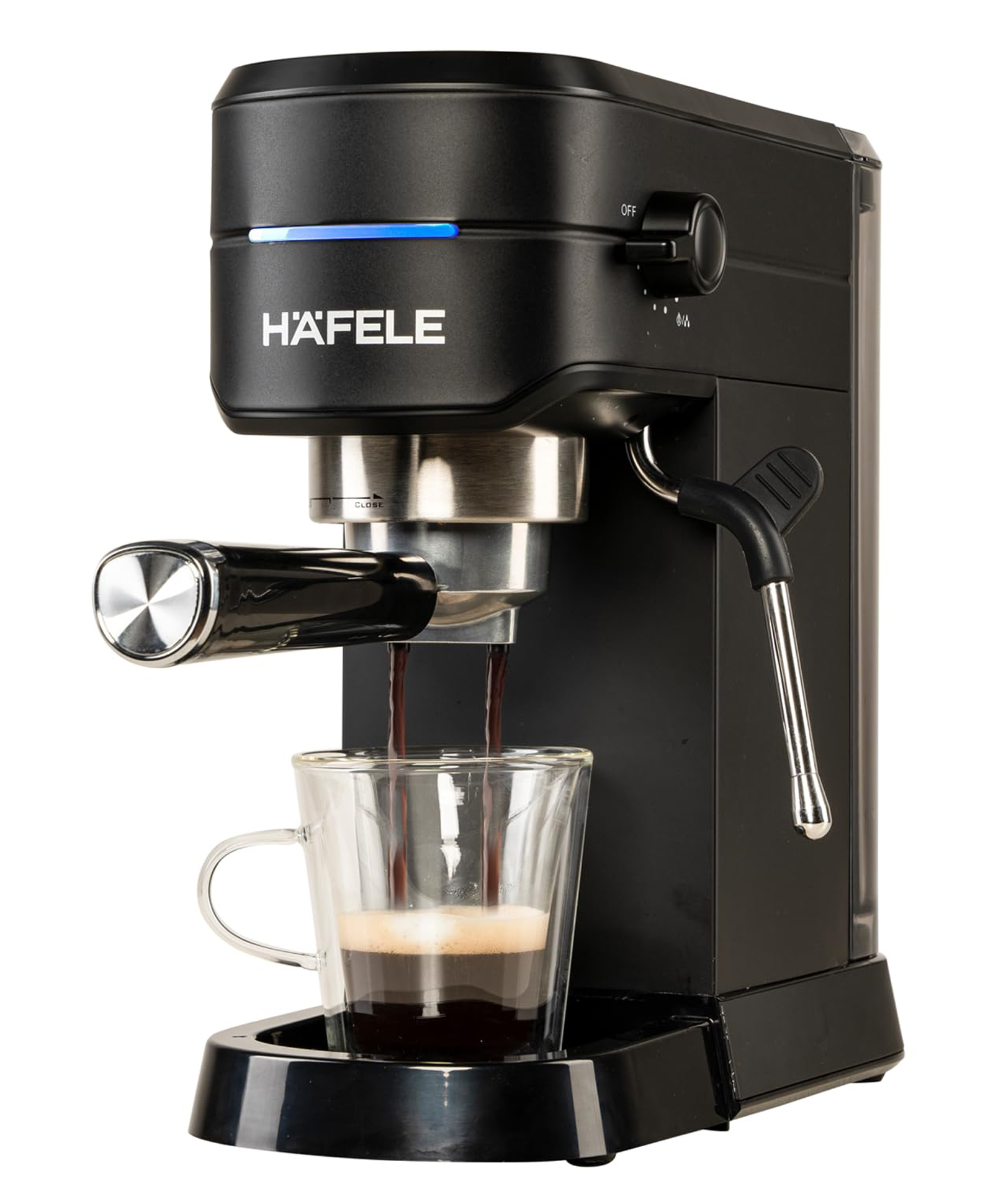 Hafele U-Kaffee Espresso Coffee Machine, 15Bar-Black-image-4