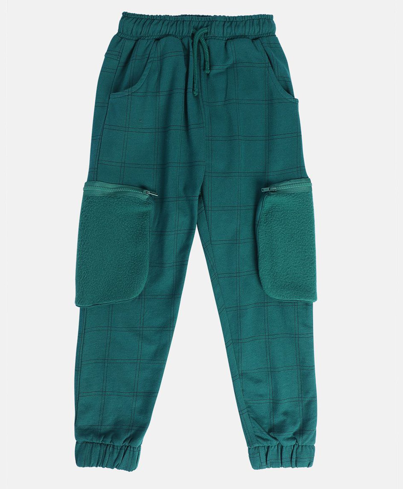 MINI KLUB Cotton Checked Pajama - Teal Blue-picture-2