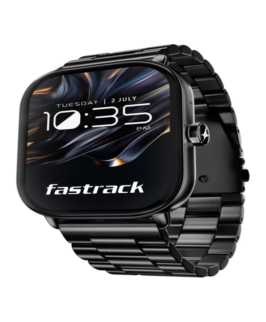 Fastrack Radiant FX2 Smartwatch (Silver Strap, Free Size)-Black-picture-18