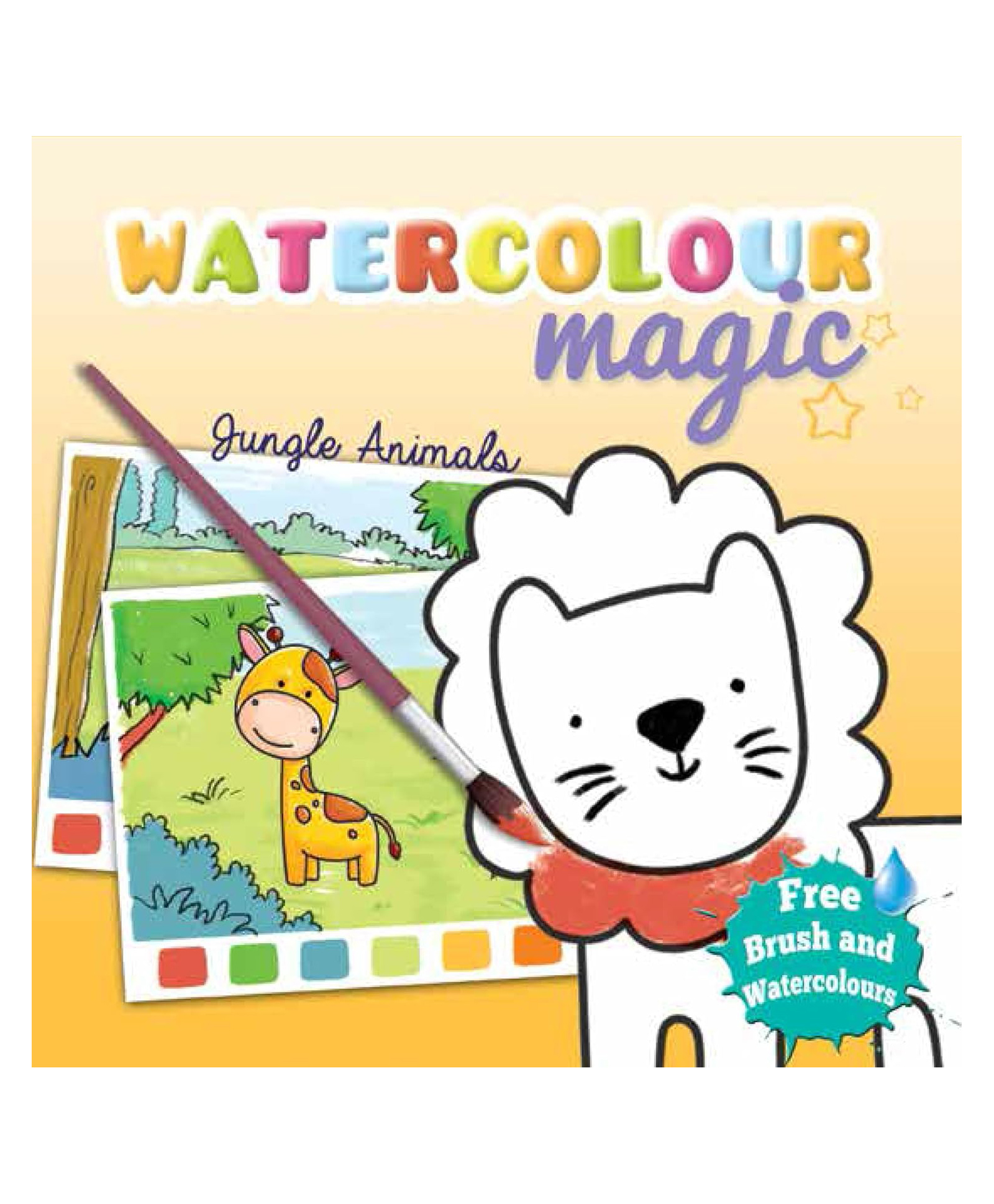 Watercolour Magic: Jungle Animals - English-image-5