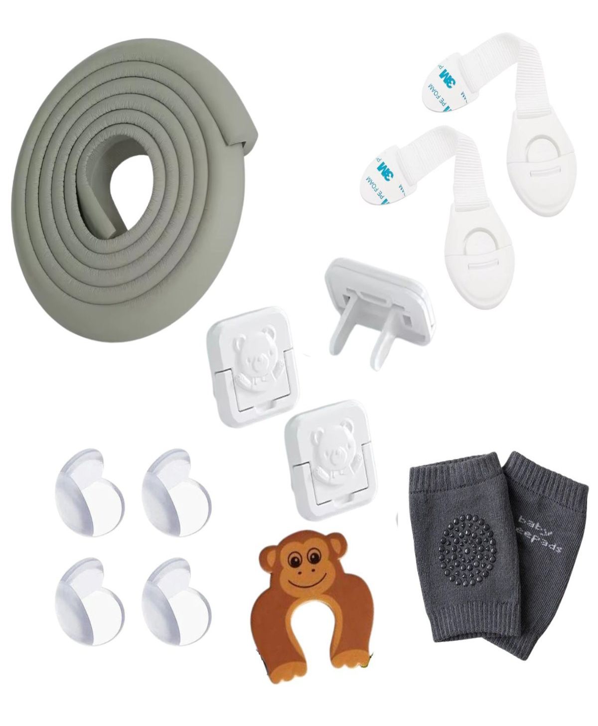 Zikku All-in-One Home Safety Kit for Kids( Dark Shade Combo)-image-33