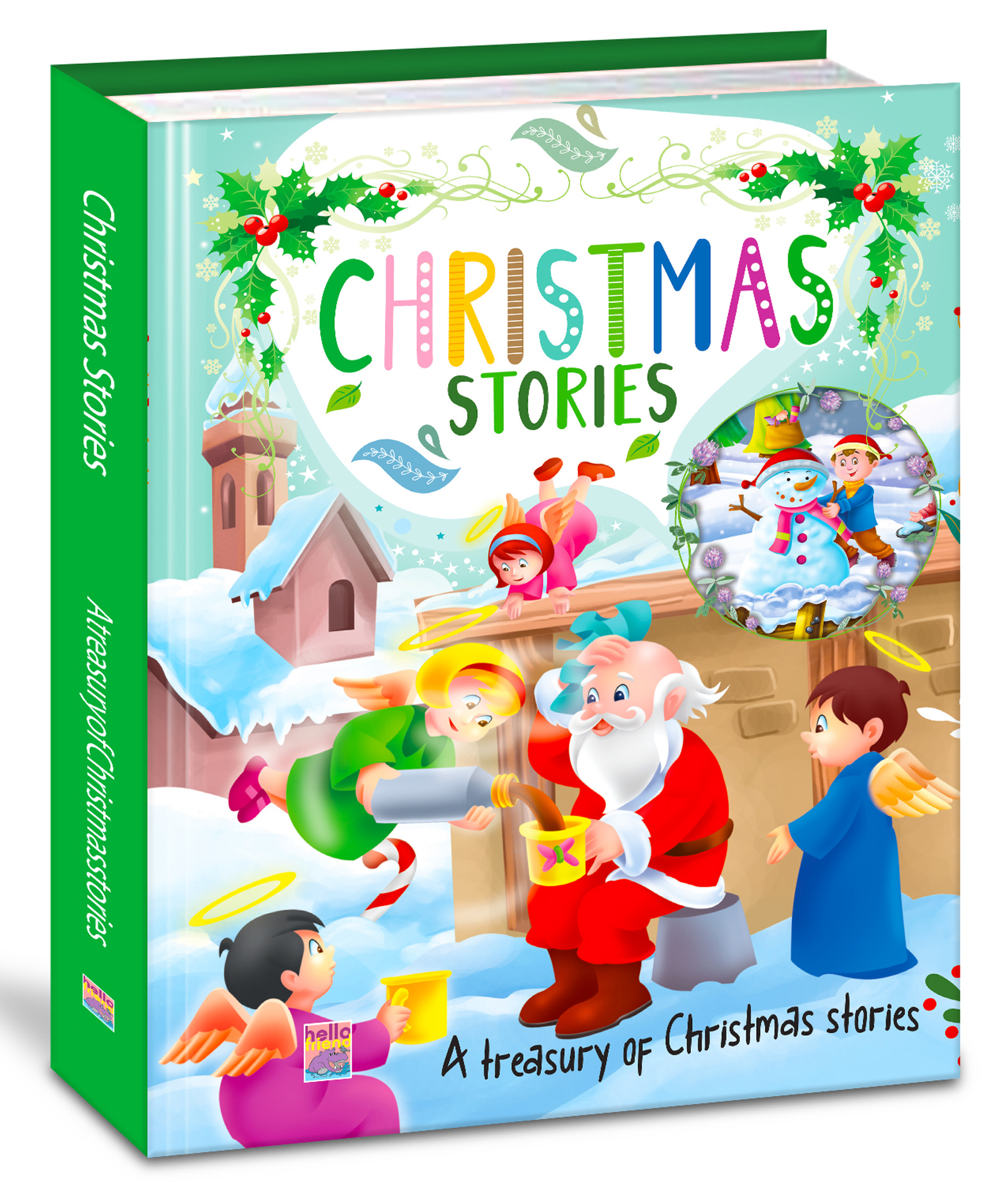 A Treasury of Christmas Stories Book for Kids and Children: Inspiring, Jesus Bedtime Story, Santa Claus, Bible Stories with Colorful Picture and Gifts for Christmas Occasion - Ages 5+ Year-image-33