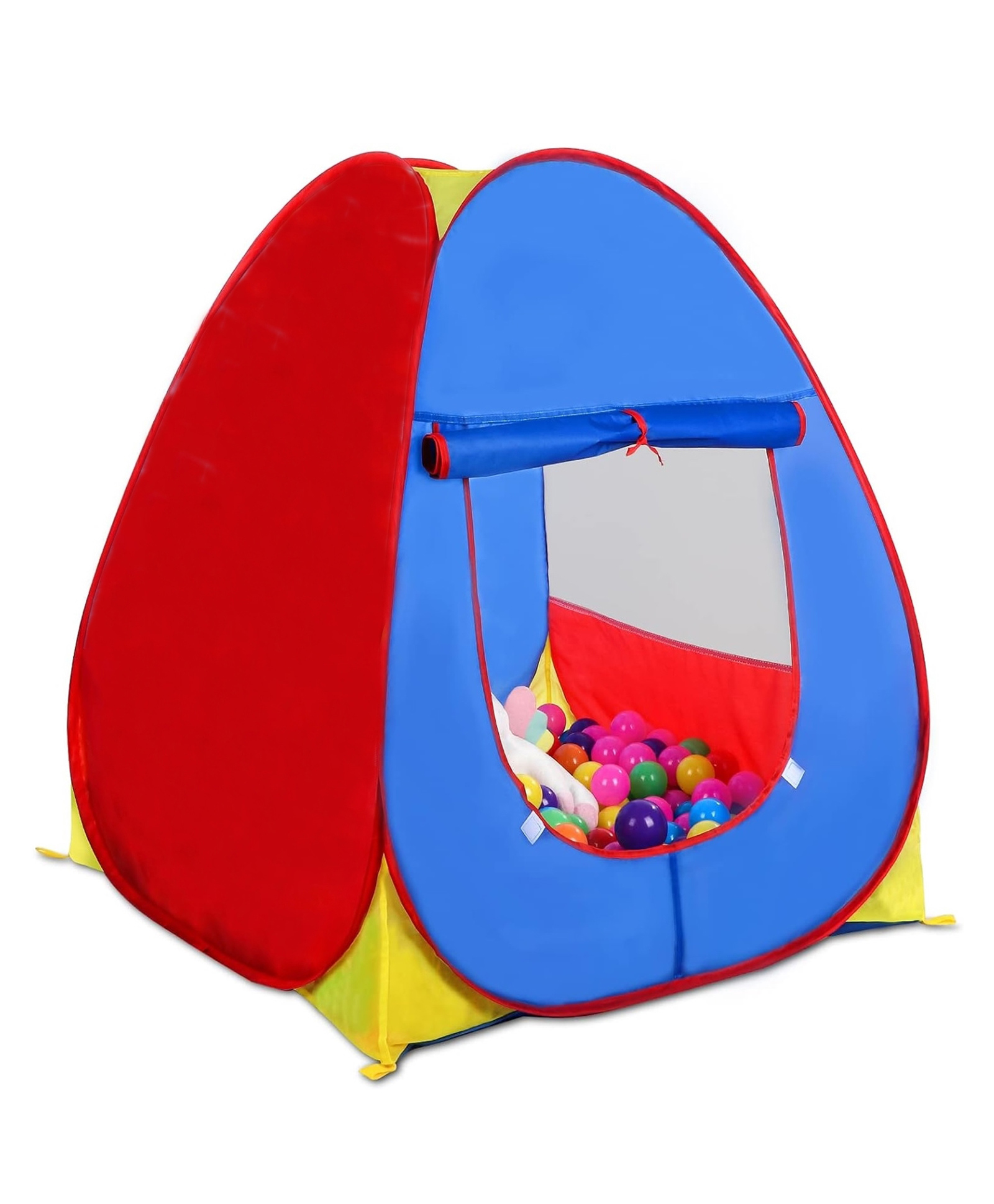 MUREN Pop Up Tent House for Kids- Polyester Outdoor Waterproof Garden Camping House-picture-45