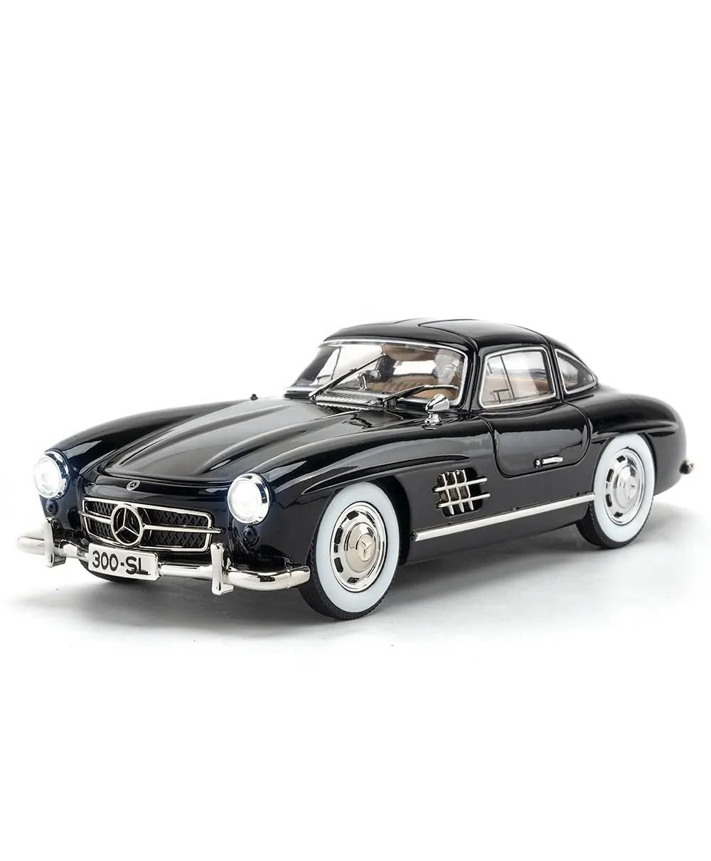 SanjaryBen-Z 300SL Die-Cast Metal Car with Sport car Openable Doors Light and Sound,Pull Back Function Indoor Outdoor Toy for Kids color design may vary-image-26