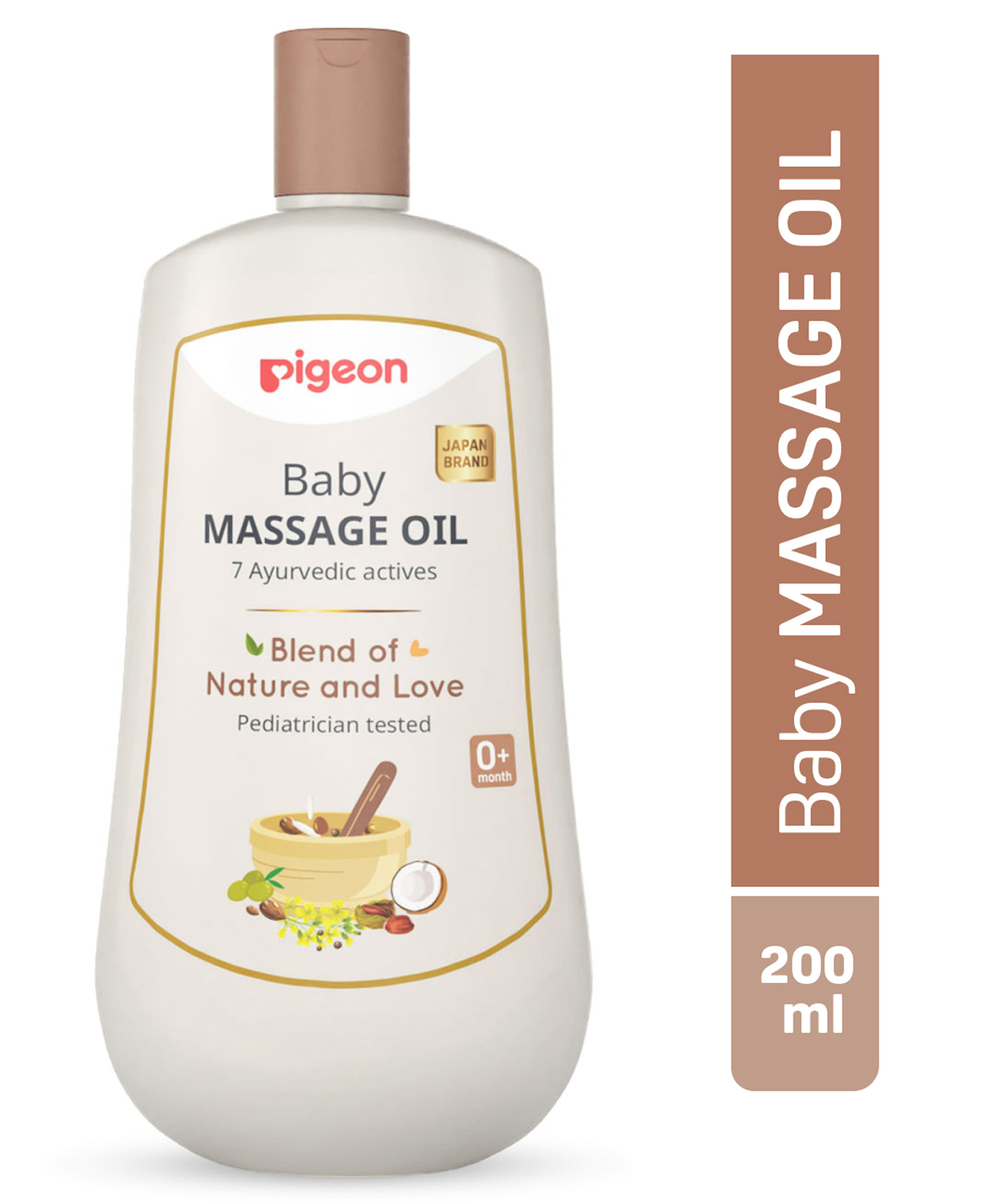 Pigeon Baby Massage Oil - 200 ml-picture-38