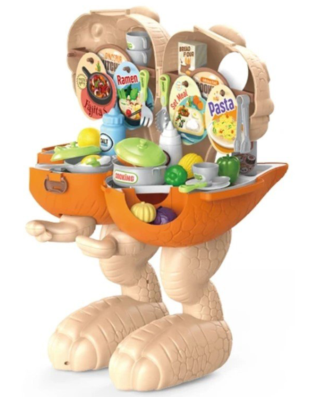 Azhari 2 in 1Little Kitchen set dinosaur sliding educational toys for Kids Color & Design May Vary-picture-21