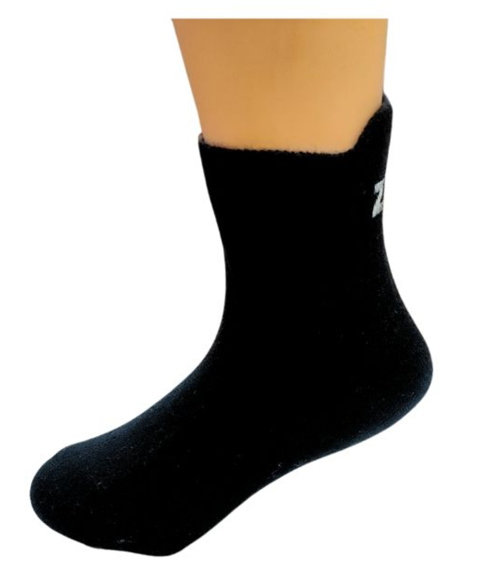 Zikku Cotton Solid Socks - Black-image-28