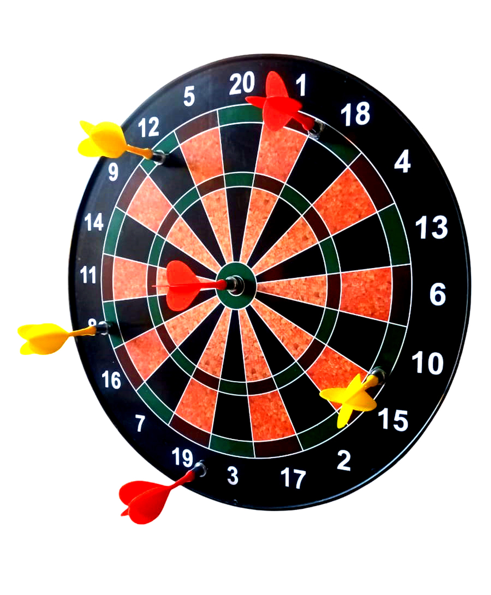 NIYANA TOYZ Indoor & Outdoor Strong Magnetic Dartboard Kit with 6 Darts For kids - Multicolour-image-43