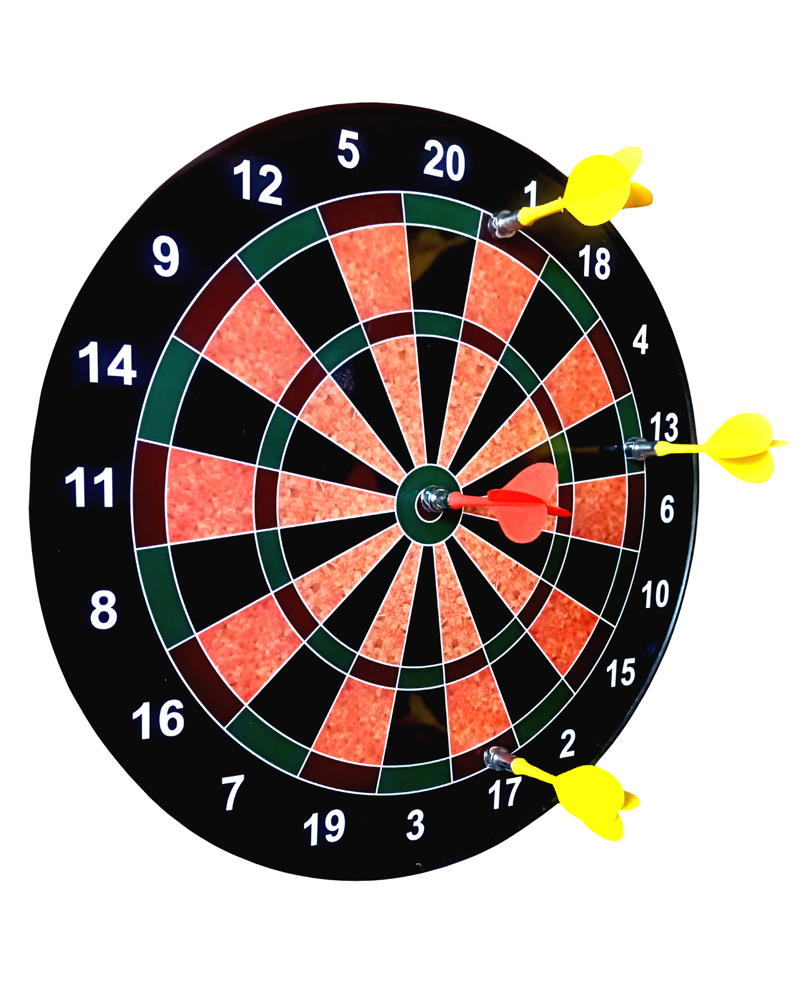 NIYANA TOYZ Indoor & Outdoor Strong Magnetic Dartboard Kit with 4 Darts For kids - Multicolour-image-44