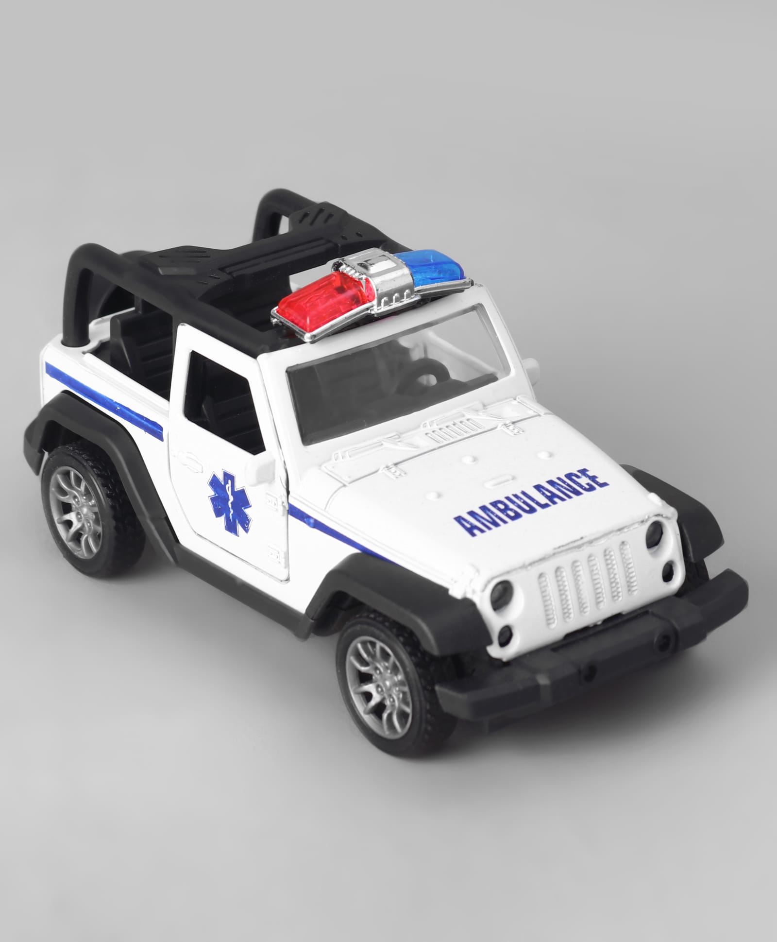 KIDS FUN ToysDie-Cast Ambulance - White-image-47