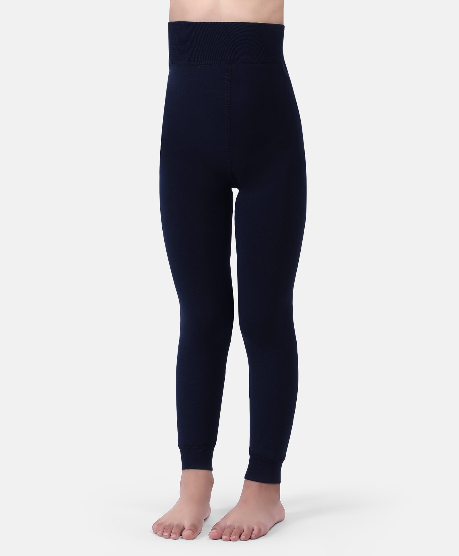 NEXT2SKIN Woollen Solid Stockings - Navy Blue-image-41