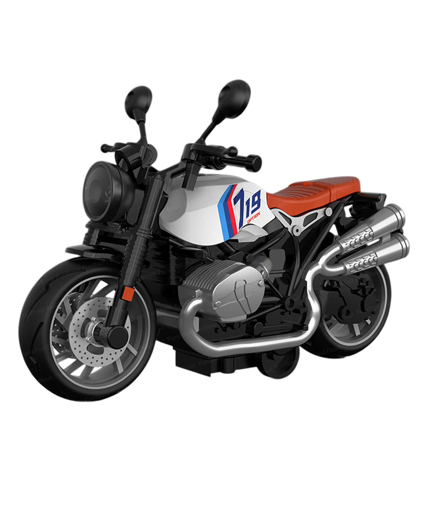 FunBlast Realistic Small Size Die Cast Motorcycle Toy for KidsMulticolor-picture-20