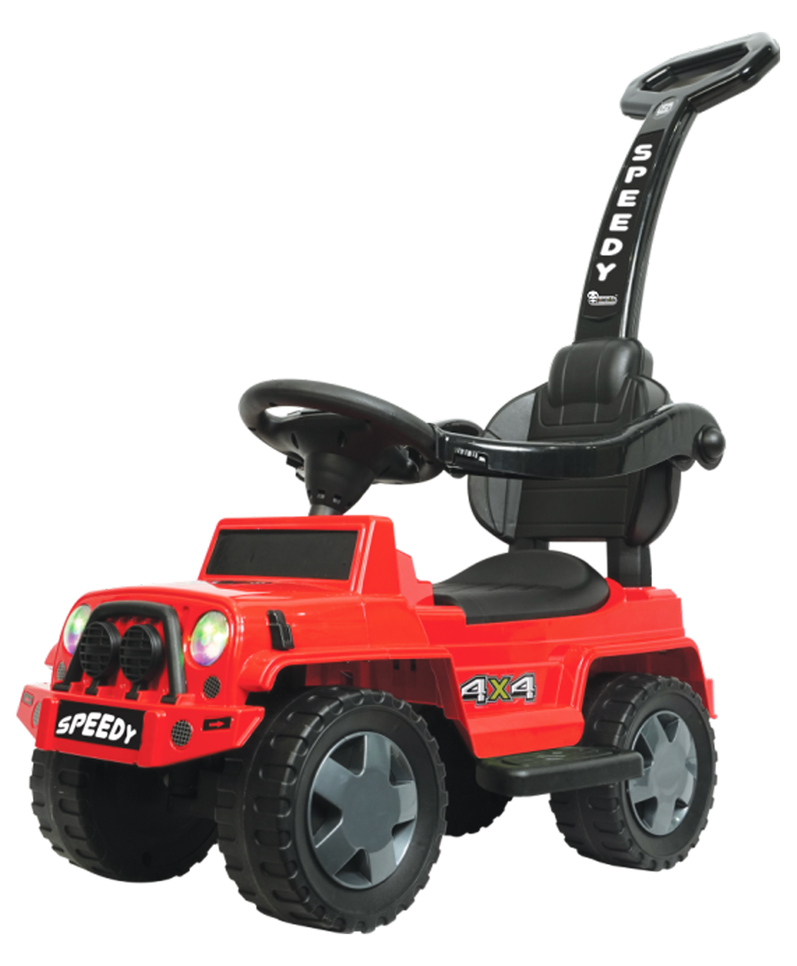 Joyride Speedy Hummer PLUS 4x4 Ride on Jeep for Kids with Music & Horn Steering with Parentle handle| Backrest I Headlight | Music |Seat Storage & Big Wheels for Kids 1 to 4 Years-picture-17