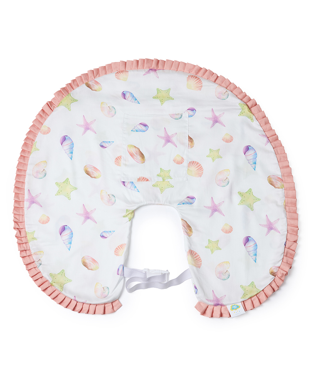 Fancy Fluff Organic Feeding Pillow Cover - Sea Fantasy-picture-37