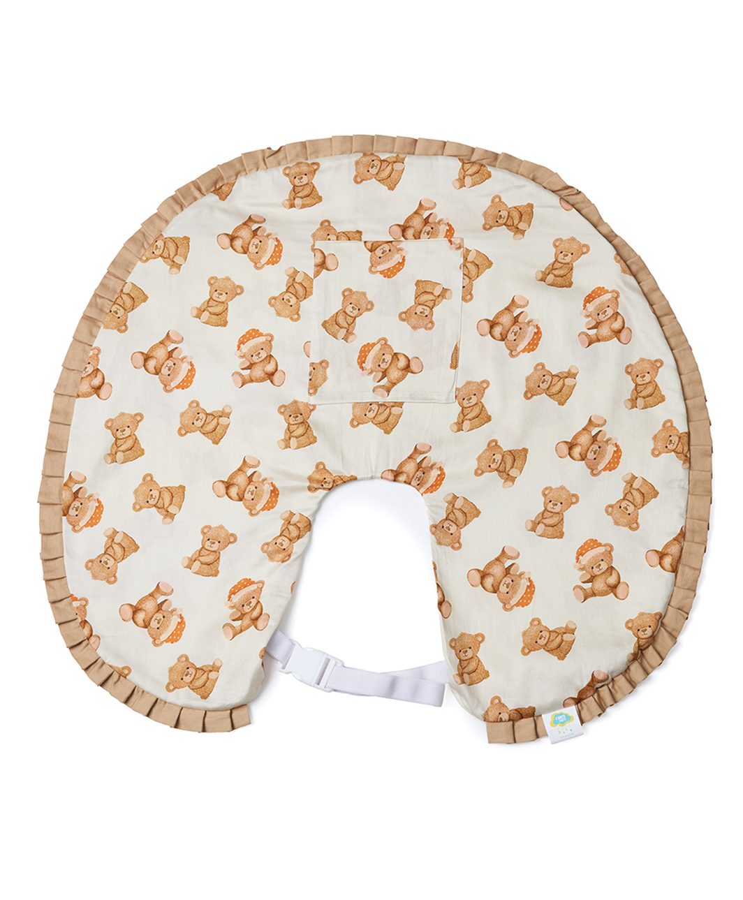 Fancy Fluff Organic Feeding Pillow Cover - Cuddle Bear-picture-29