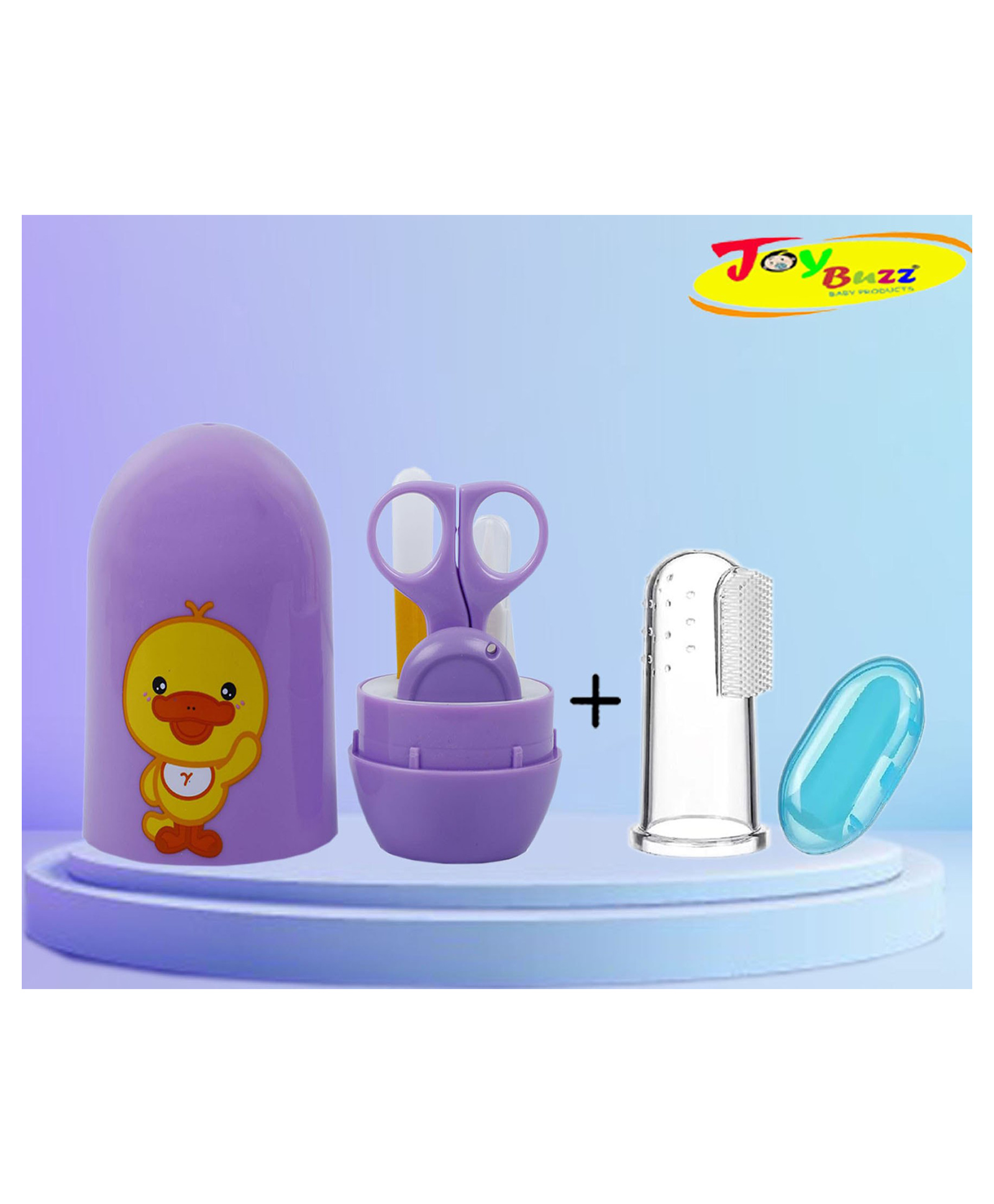 Joy Buzz Baby Grooming Care Kit & Toothbrush Combo - Multicolor-picture-32