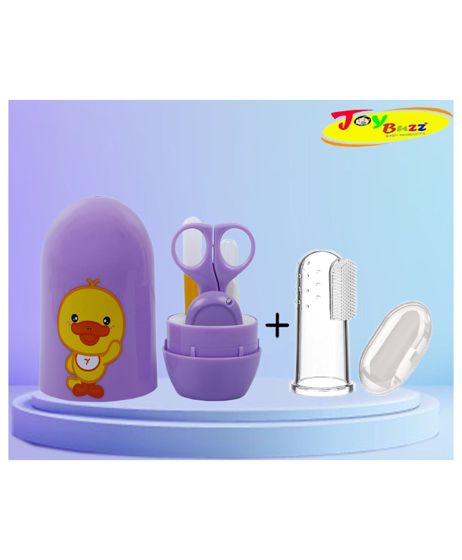 Joy Buzz Baby Grooming Care Kit & Toothbrush Combo - Multicolor-picture-31