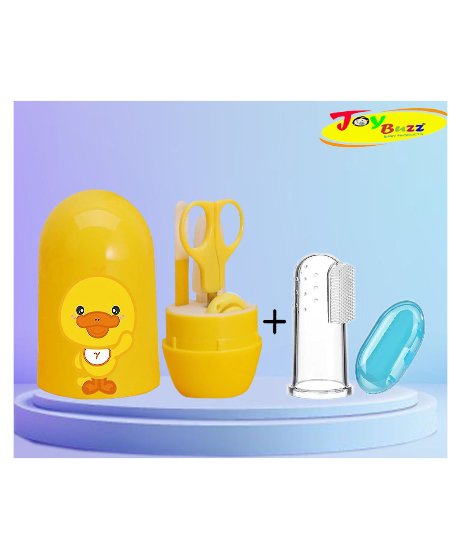 Joy Buzz Baby Grooming Care Kit & Toothbrush Combo - Multicolor-picture-33