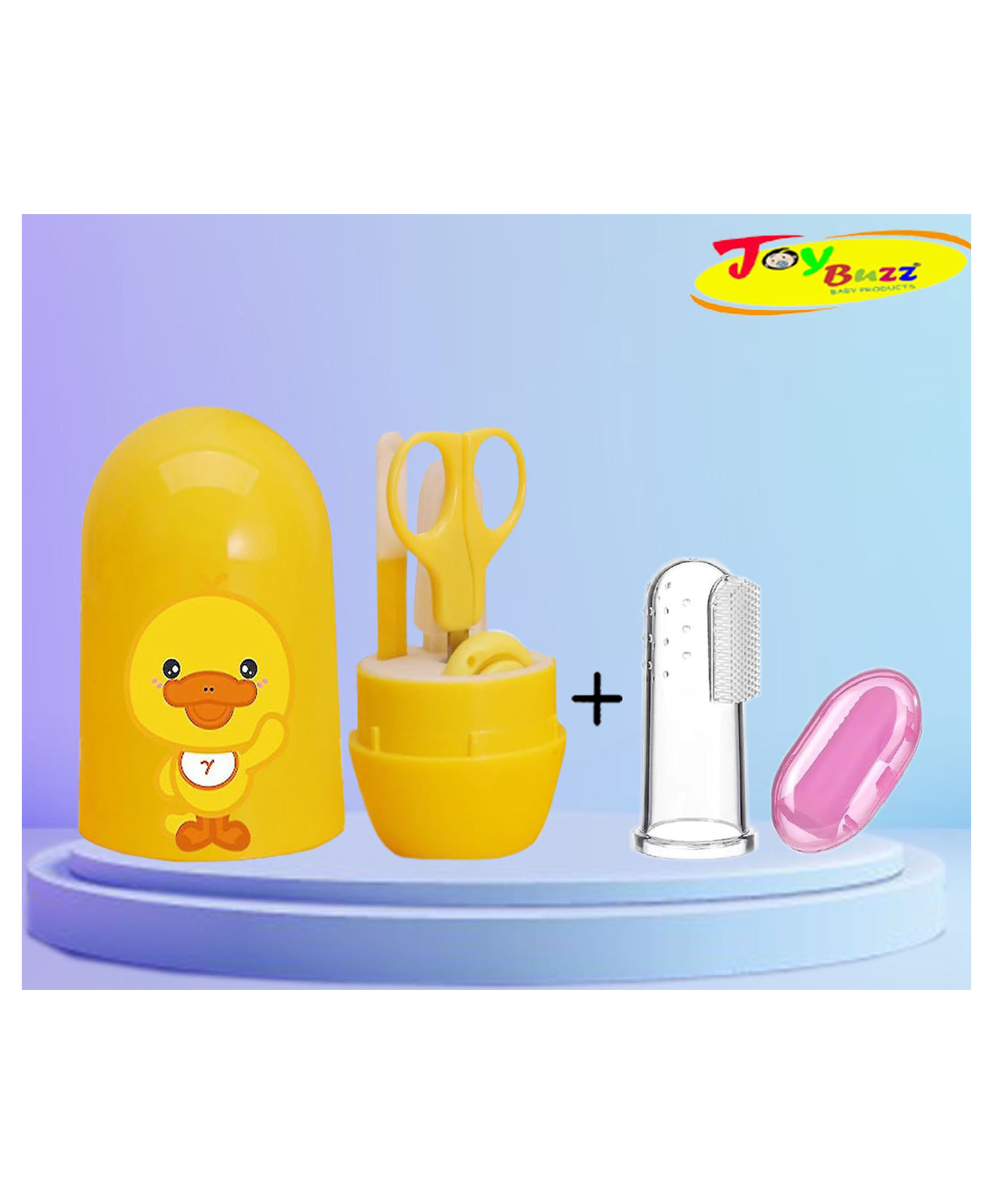 Joy Buzz Baby Grooming Care Kit & Toothbrush Combo - Multicolor-picture-29