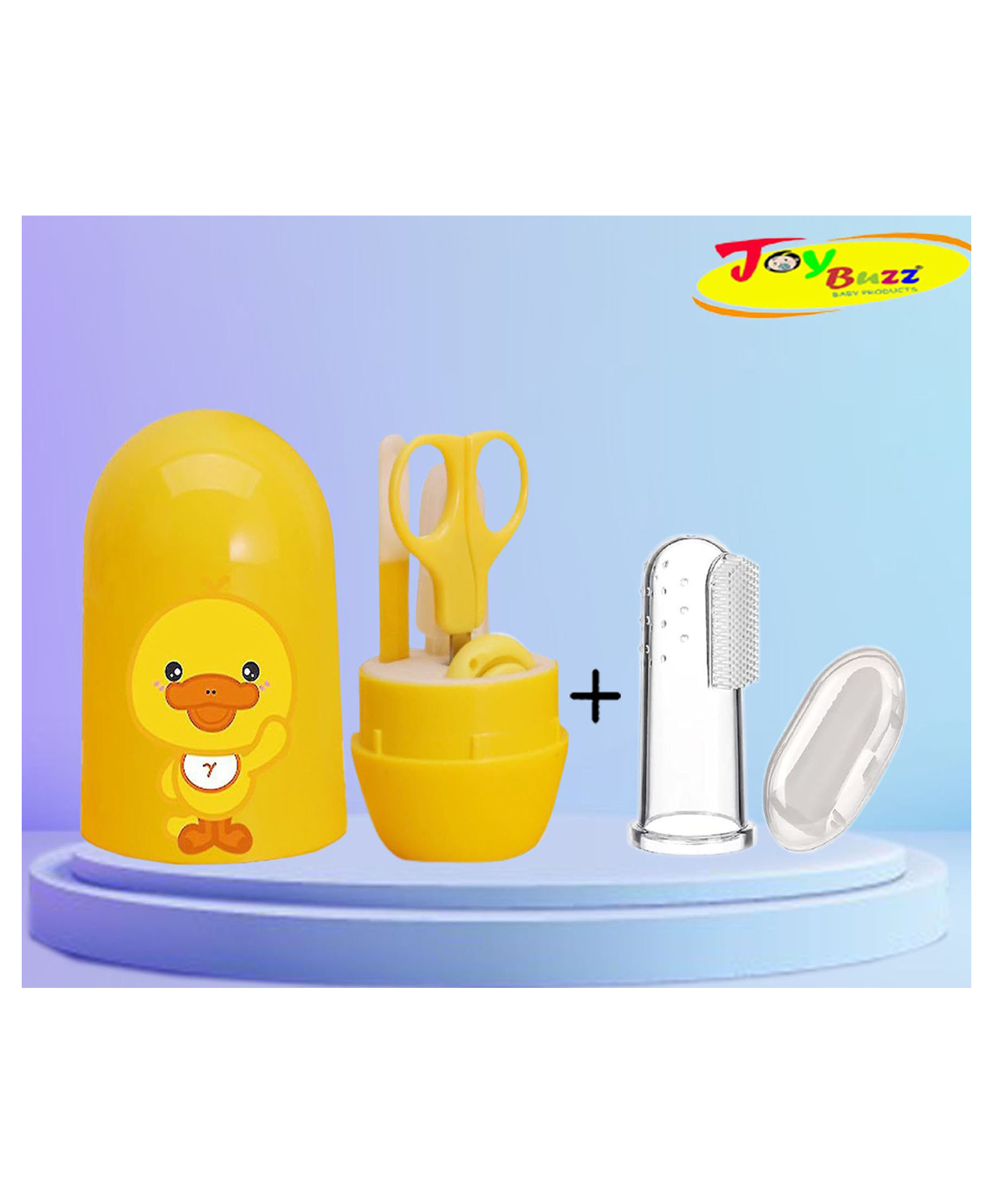 Joy Buzz Baby Grooming Care Kit & Toothbrush Combo - Multicolor-picture-30