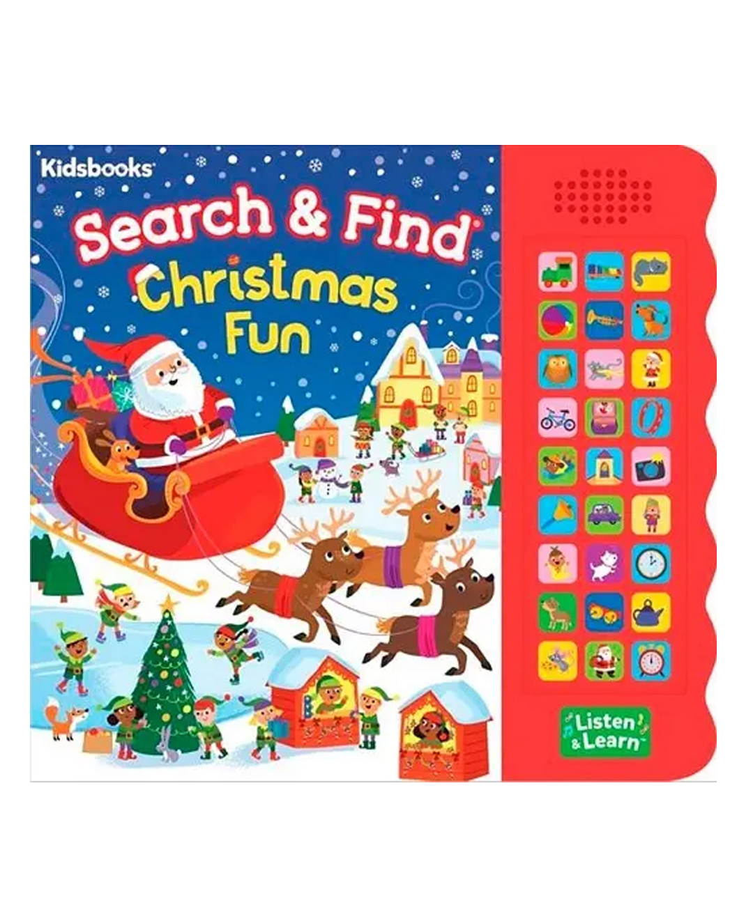 Search & Find: Christmas Fun (10-button Sound Book)-image-47