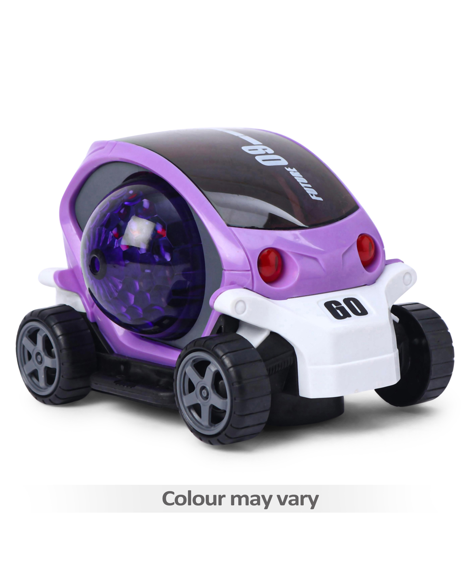 Gooyo House of Kids Stunt Car 360 Degree Rotating Stunt Car Bump and Go Toy with 4D Lights & Sounds Musical Car Battery Operated Toy - Color May Vary-image-43