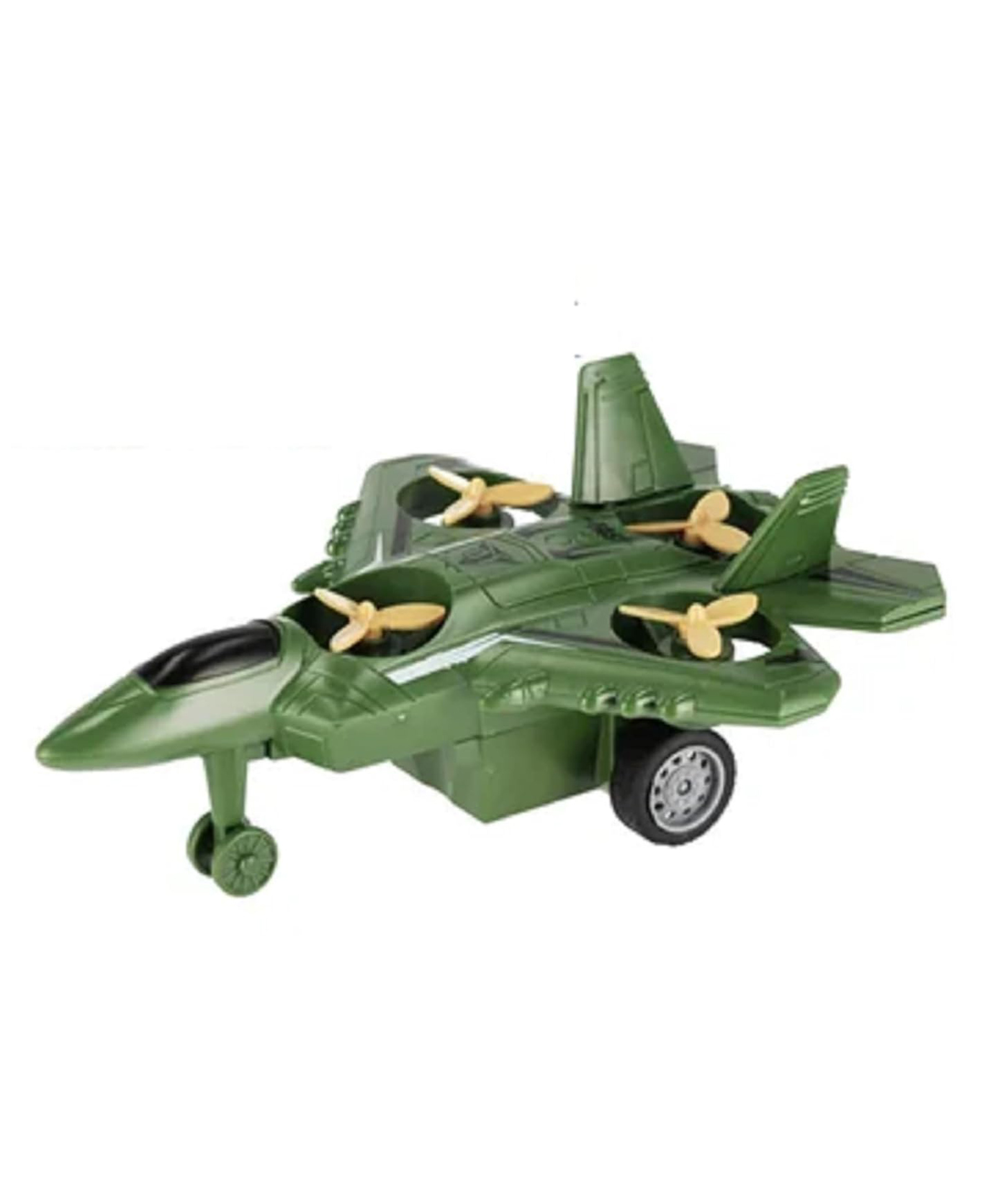 new pinch New PinchABS Plastic Diecast Military Airplane Aircraft Inertia Powered Warplane with Rotating Fan-Pack of 1 random color dispatch-picture-17