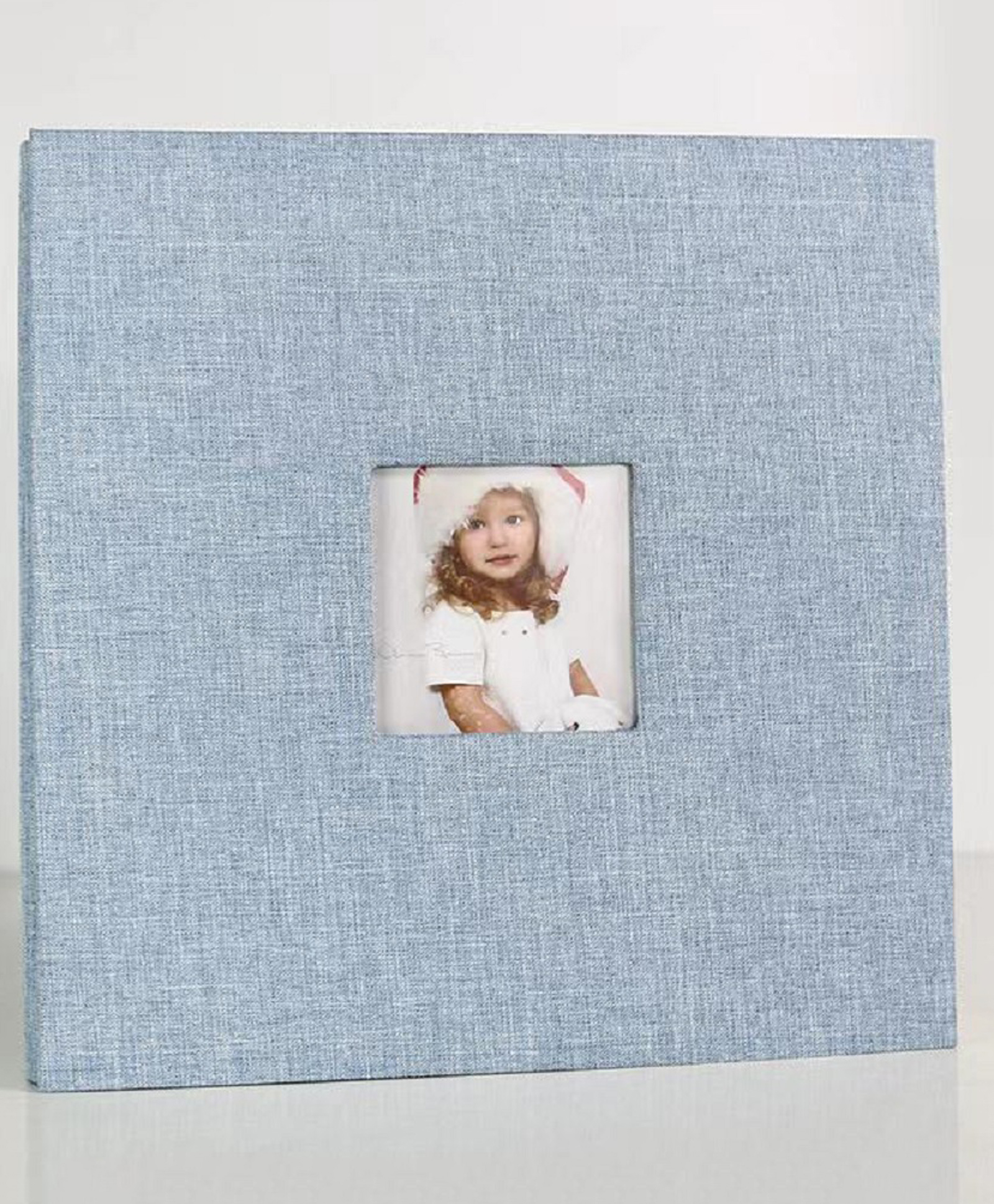 Mold Your Memories Adhesive Photo Album with Customizable Cover | 40 Pages Scrapbook with Metallic Pen & Stickers | Gift Box (Blue 40 Page)-image-34