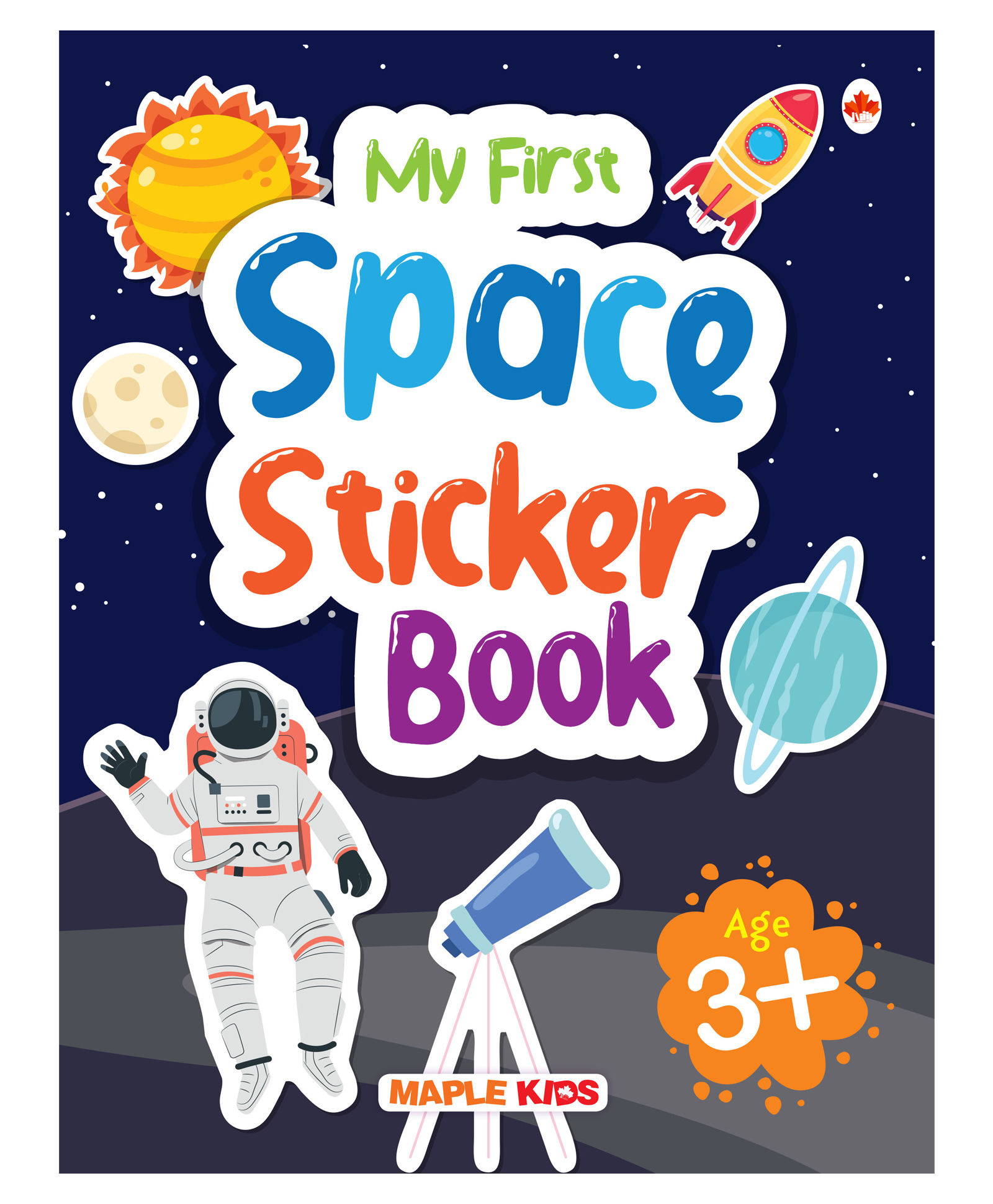 My First SpaceSticker Book - English